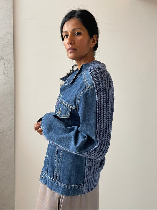 Cristaseya Jeansfrontpatent, Denim BLESS