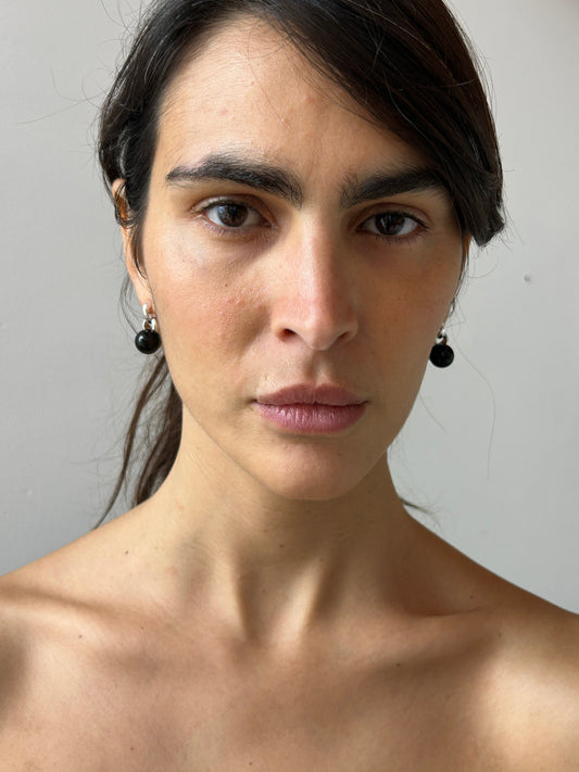 Everyday Earrings, Onyx SOPHIE BUHAI