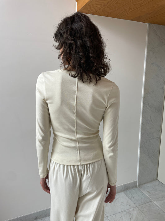 Dewi Longsleeve, Off White FLORE FLORE