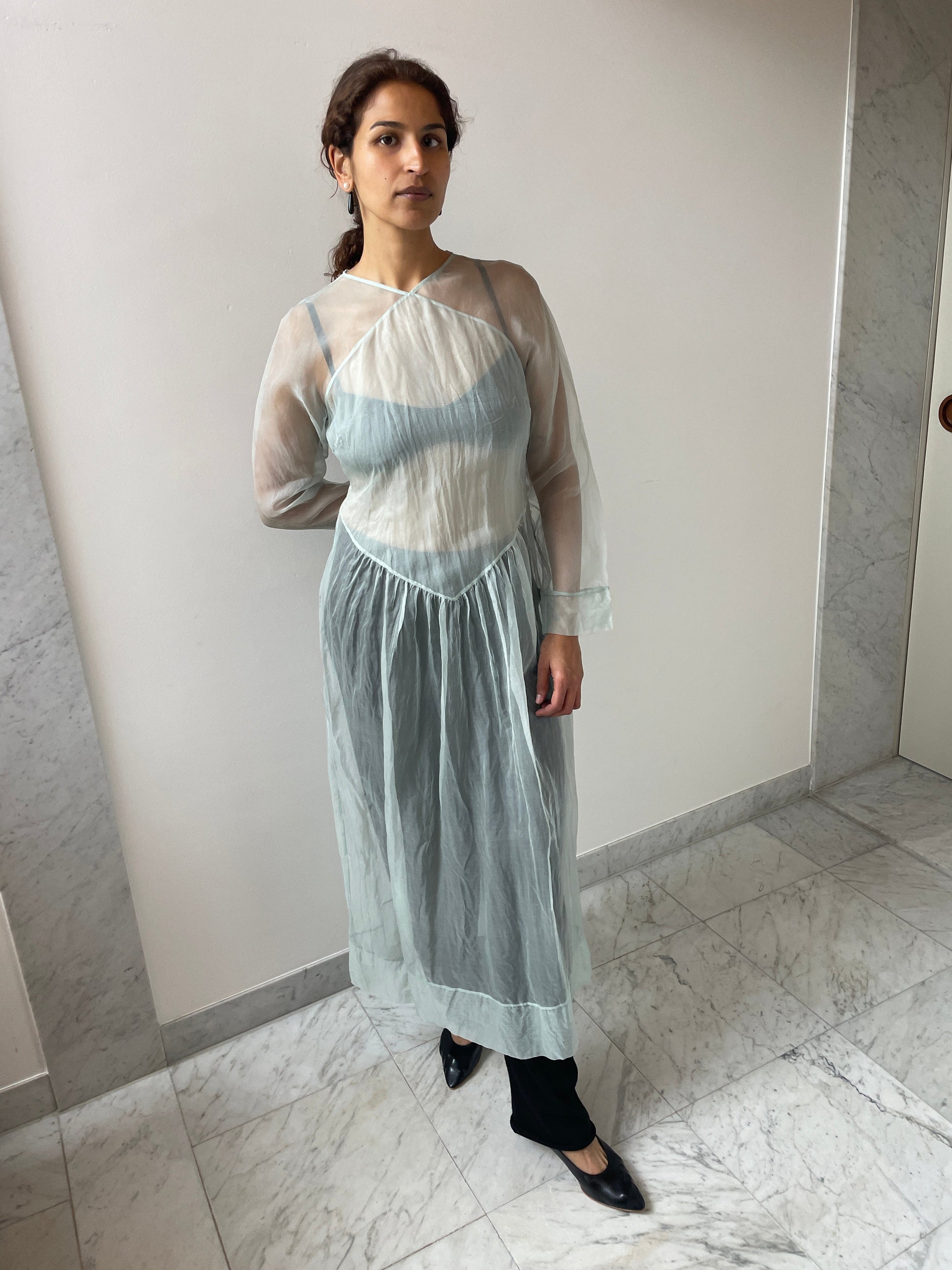 Scenic Dress, Frost SC103