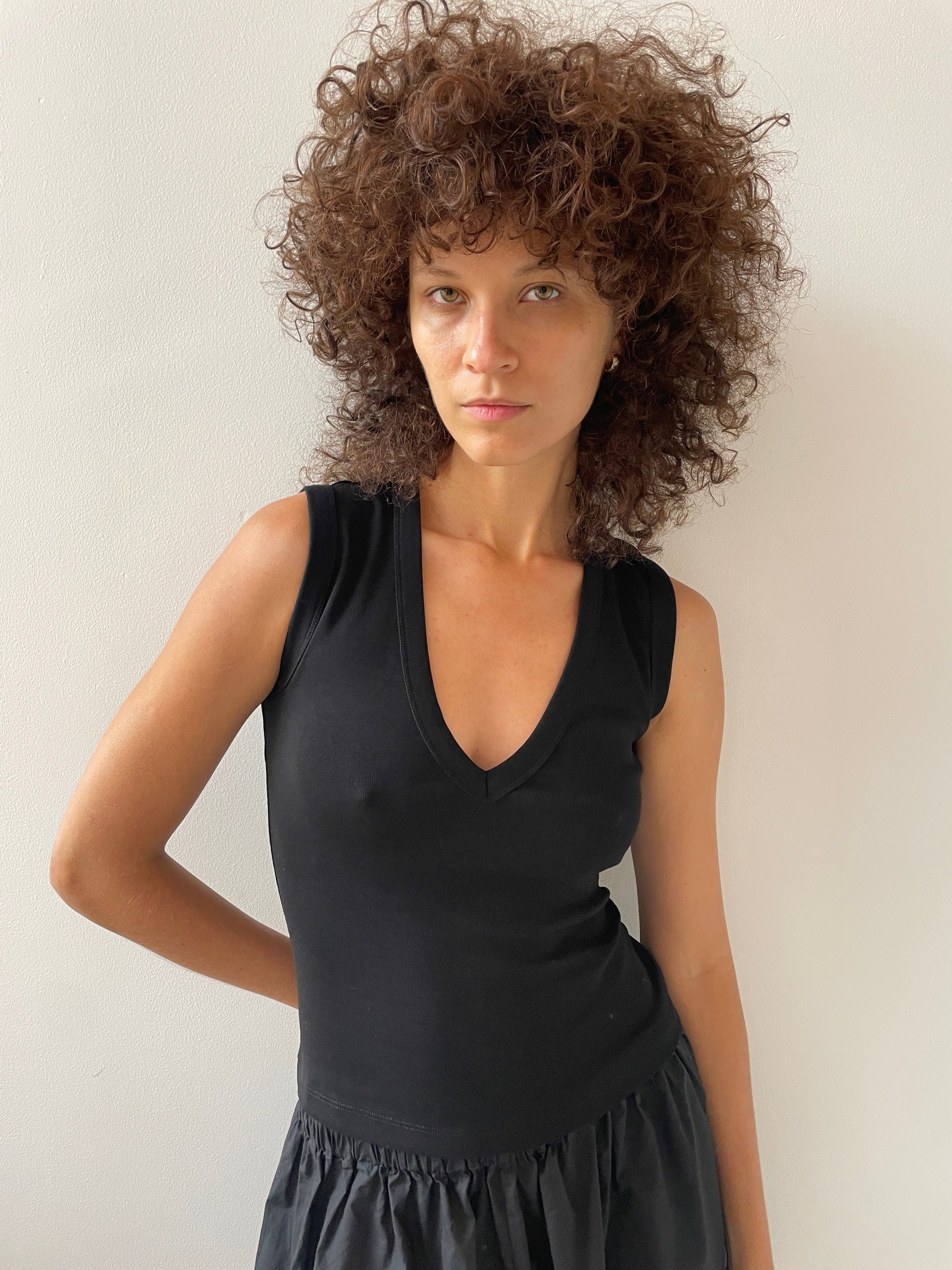 Dewi Tank, Black FLORE FLORE