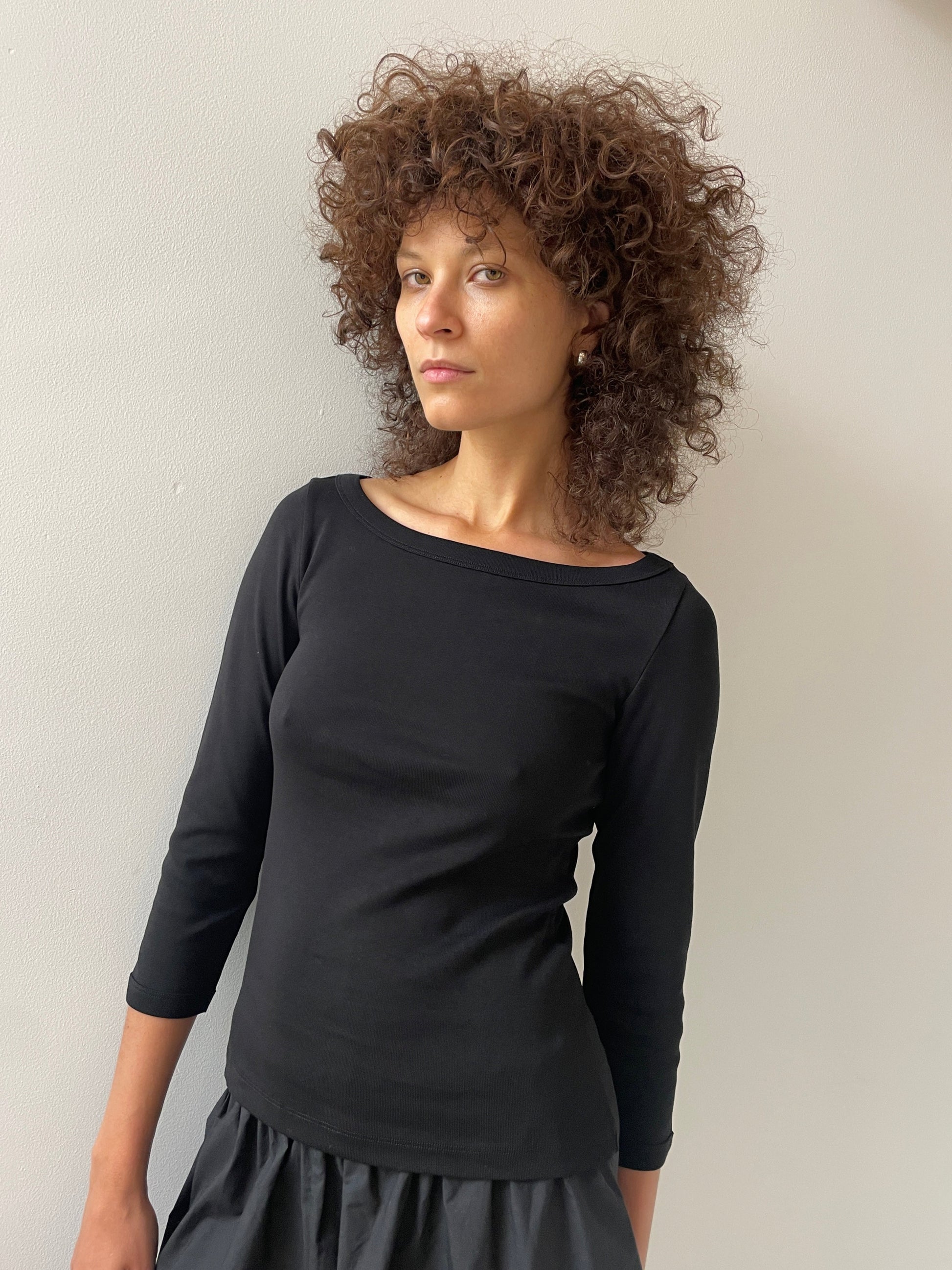 Steffi Tee, Black FLORE FLORE
