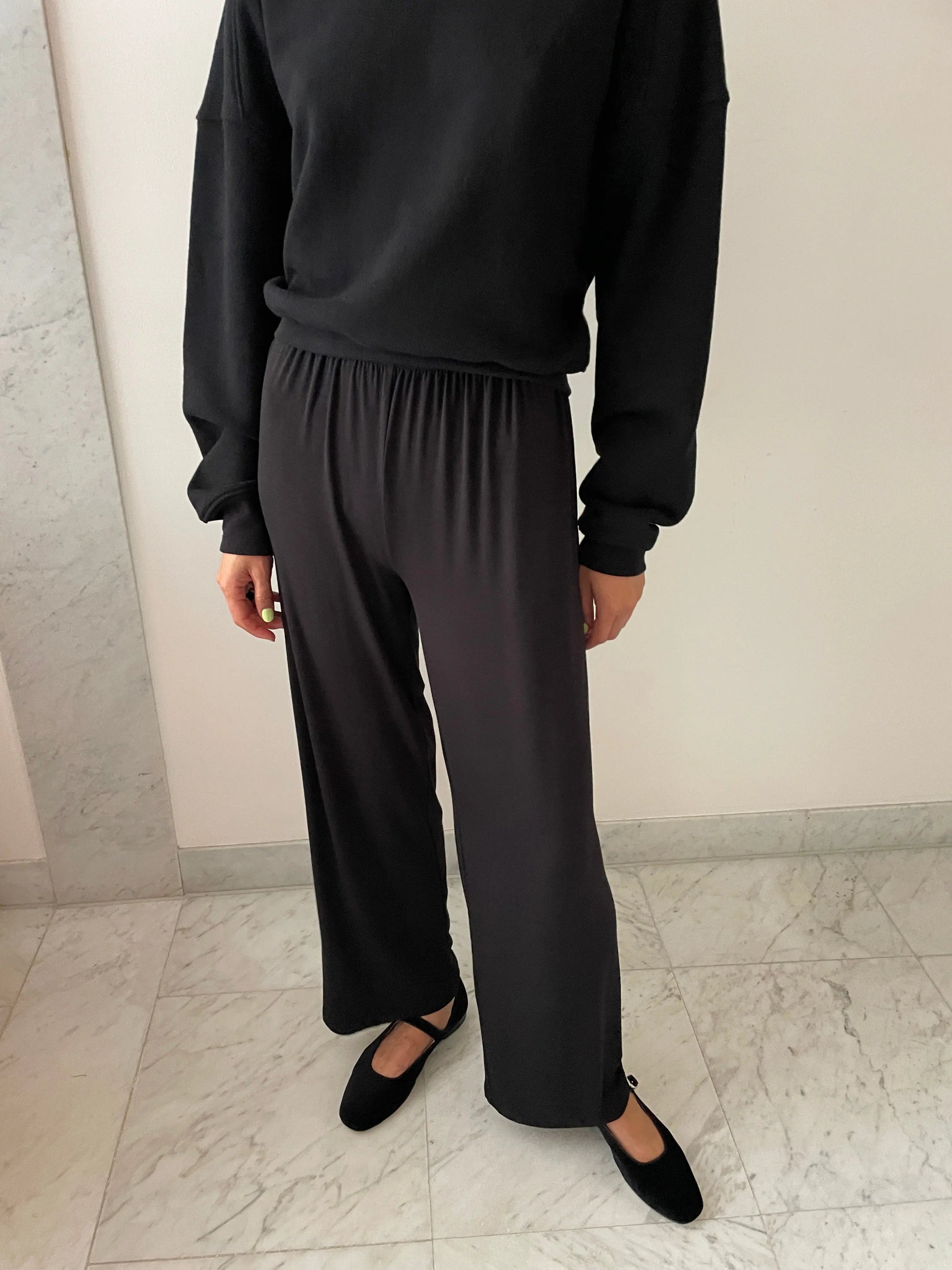 Recline Pant, Black KYE INTIMATES