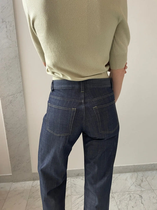 Sal Low Rise, Raw Denim OLGA BASHA