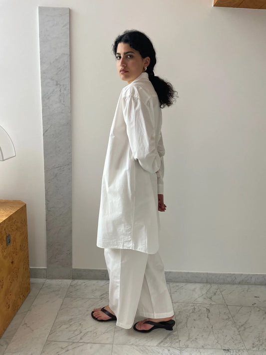 Claude Shirt Dress, Undyed BASERANGE