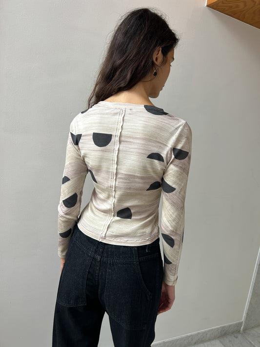 Lapped Baby Crewneck, Spot