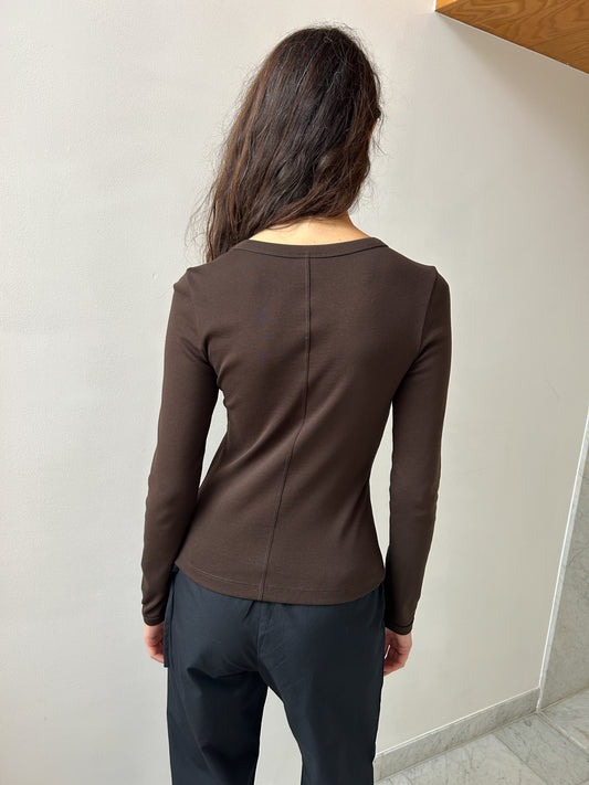 Max Tee, Dark Brown