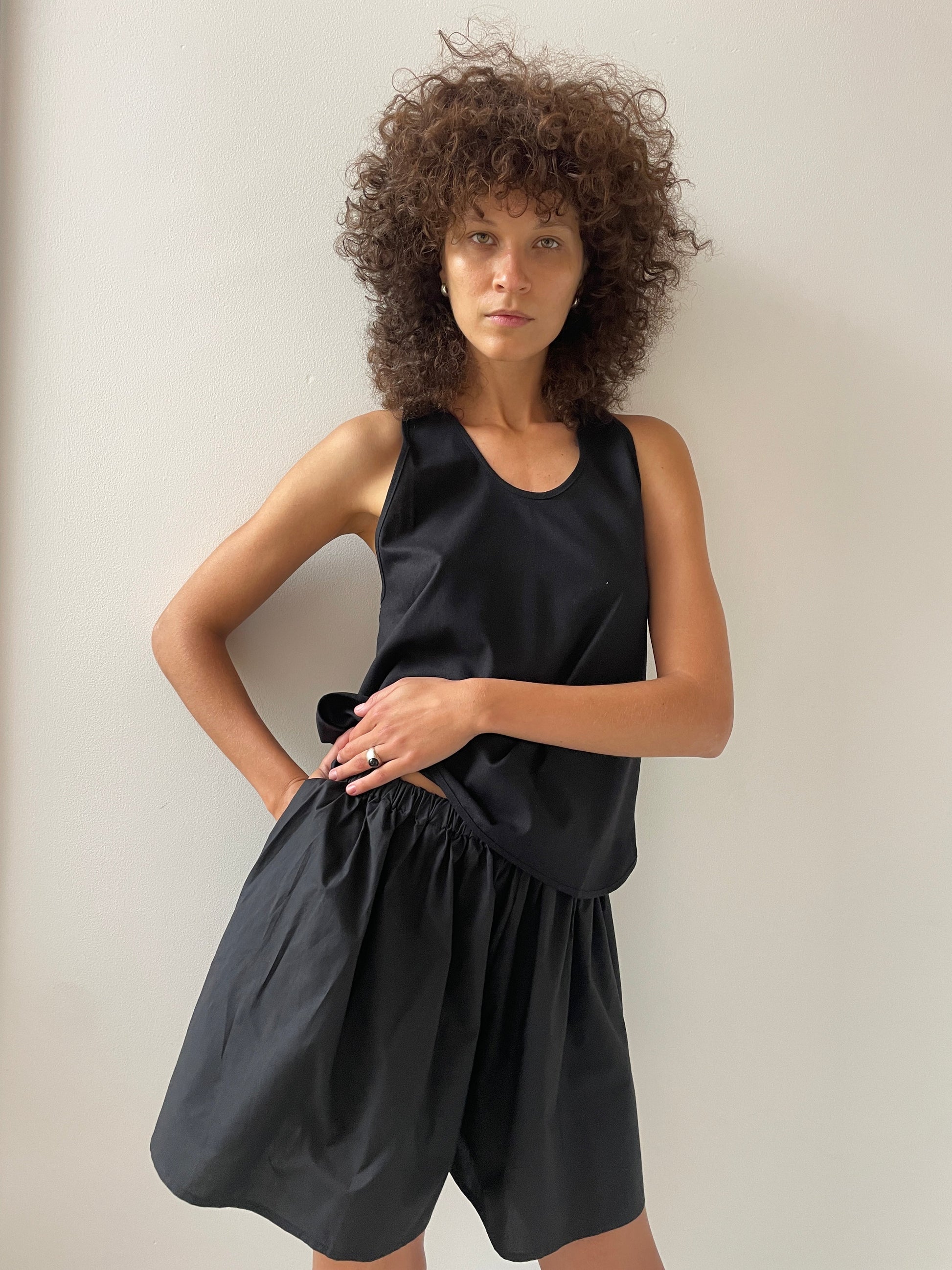 Cable Shorts, Black BASERANGE