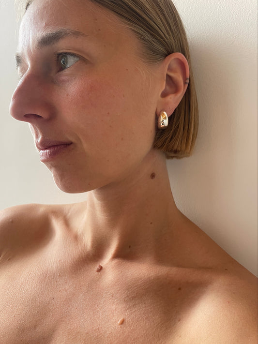 Hinged Hoop, Sterling Silver SOPHIE BUHAI