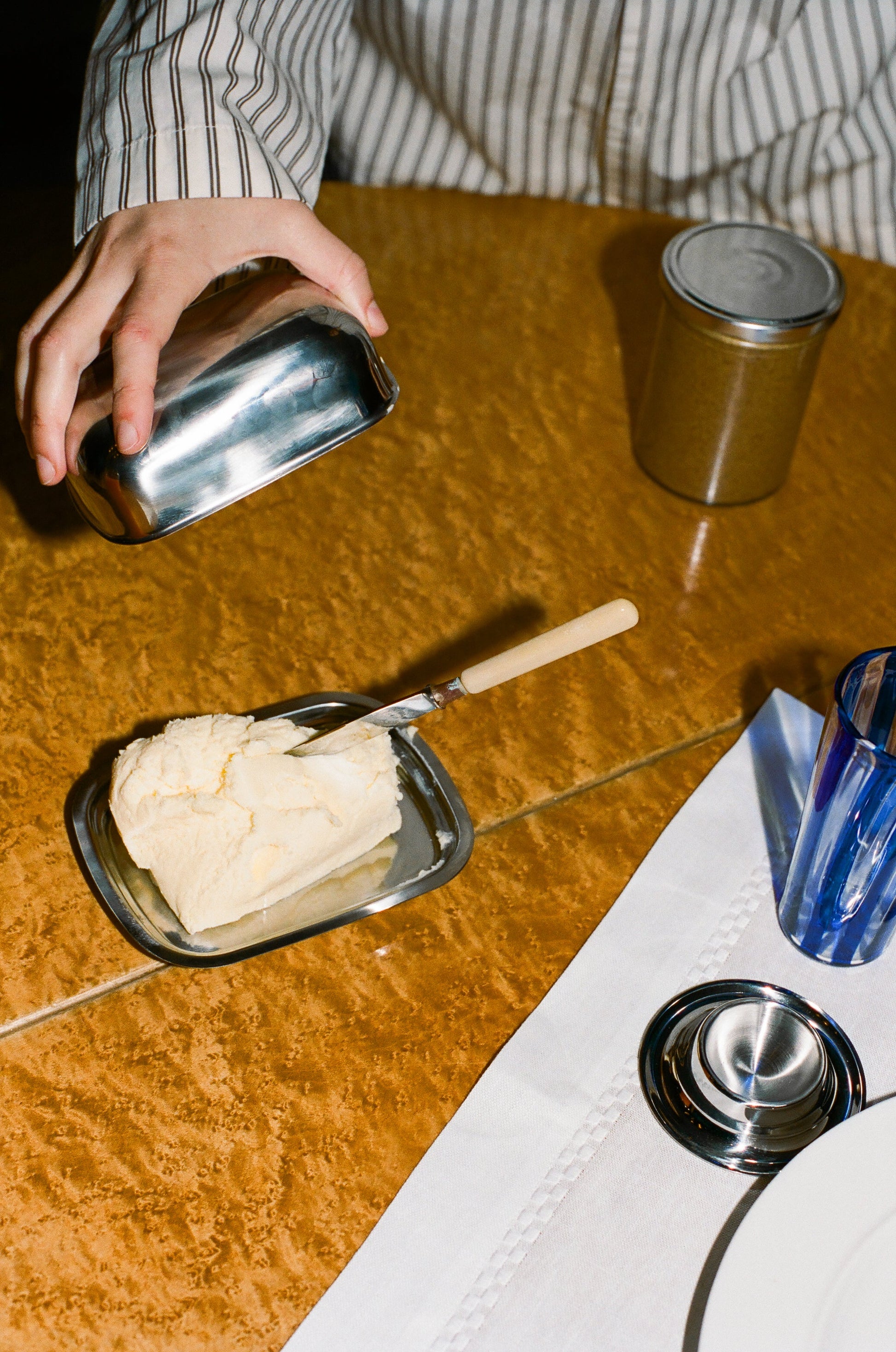 Butter Tray, Steel Bastide