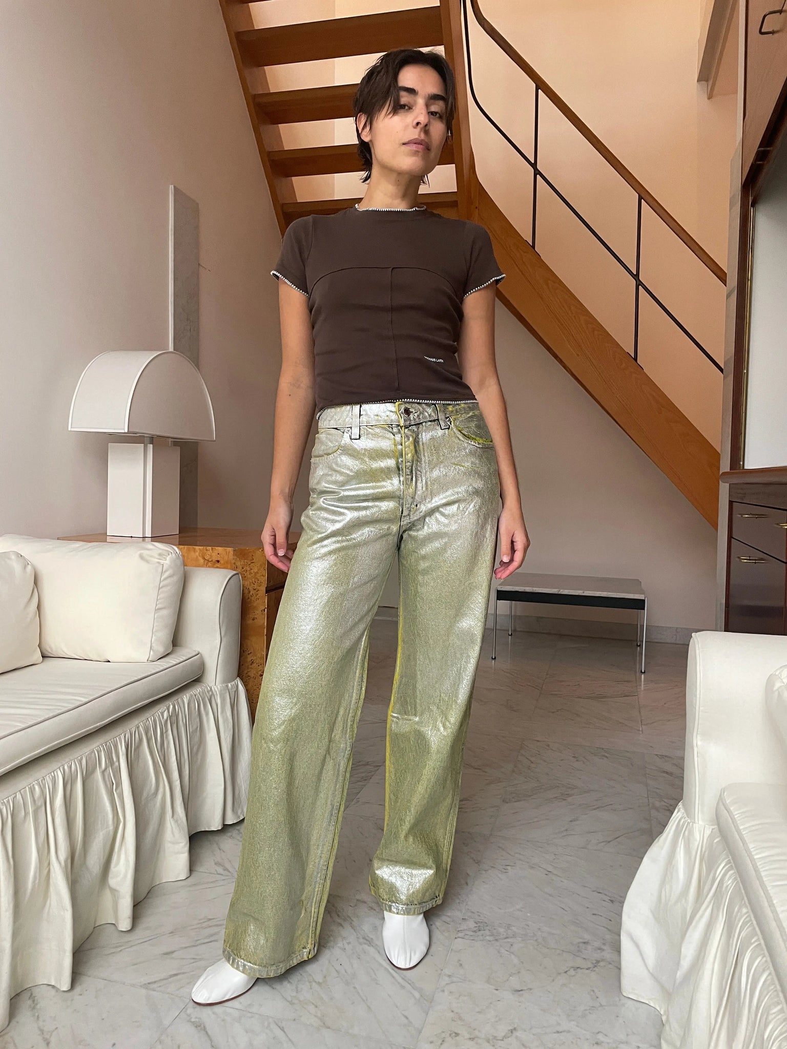 Wide Leg Jean, Sterling ECKHAUS LATTA