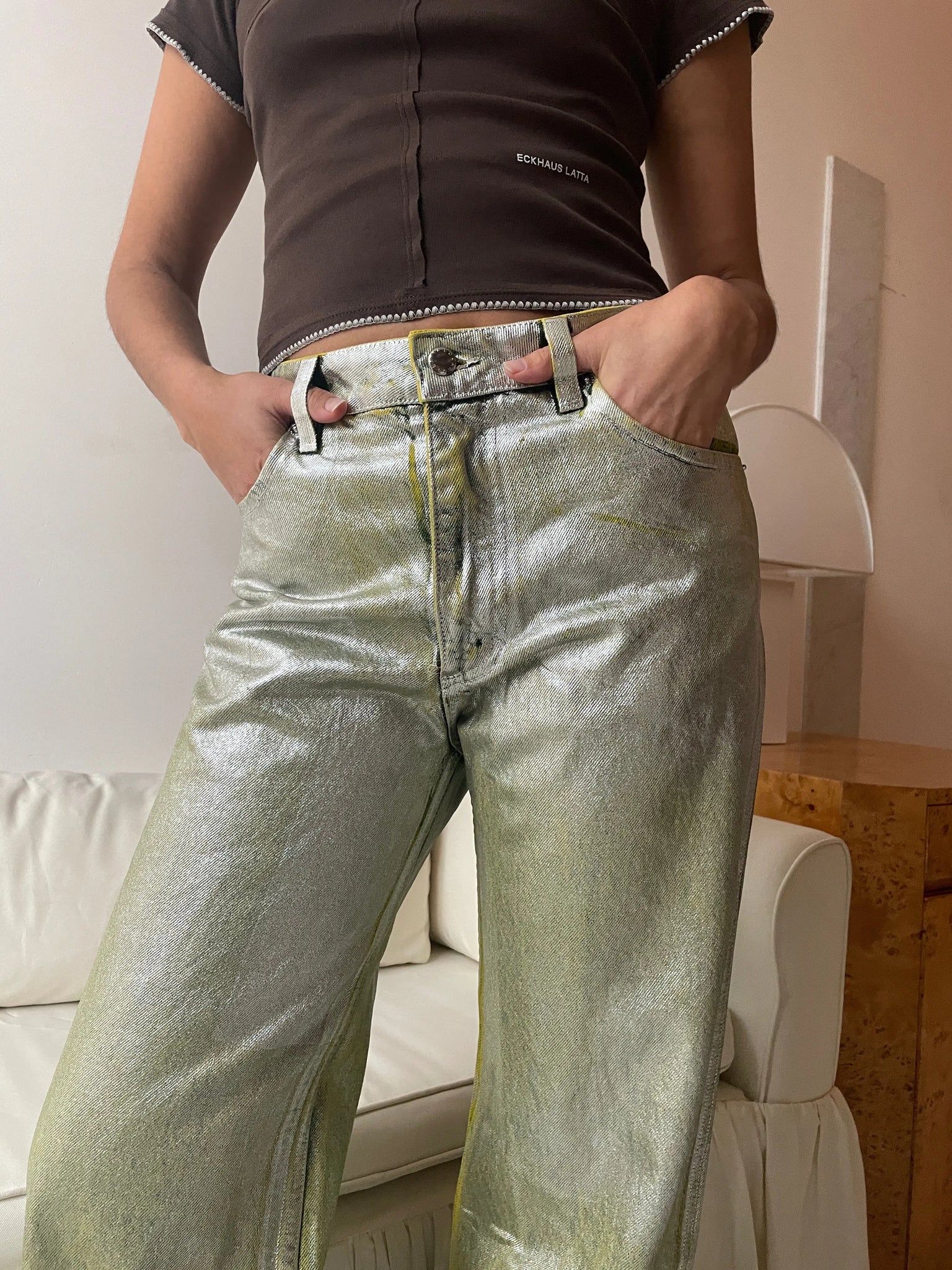 Wide Leg Jean, Sterling ECKHAUS LATTA