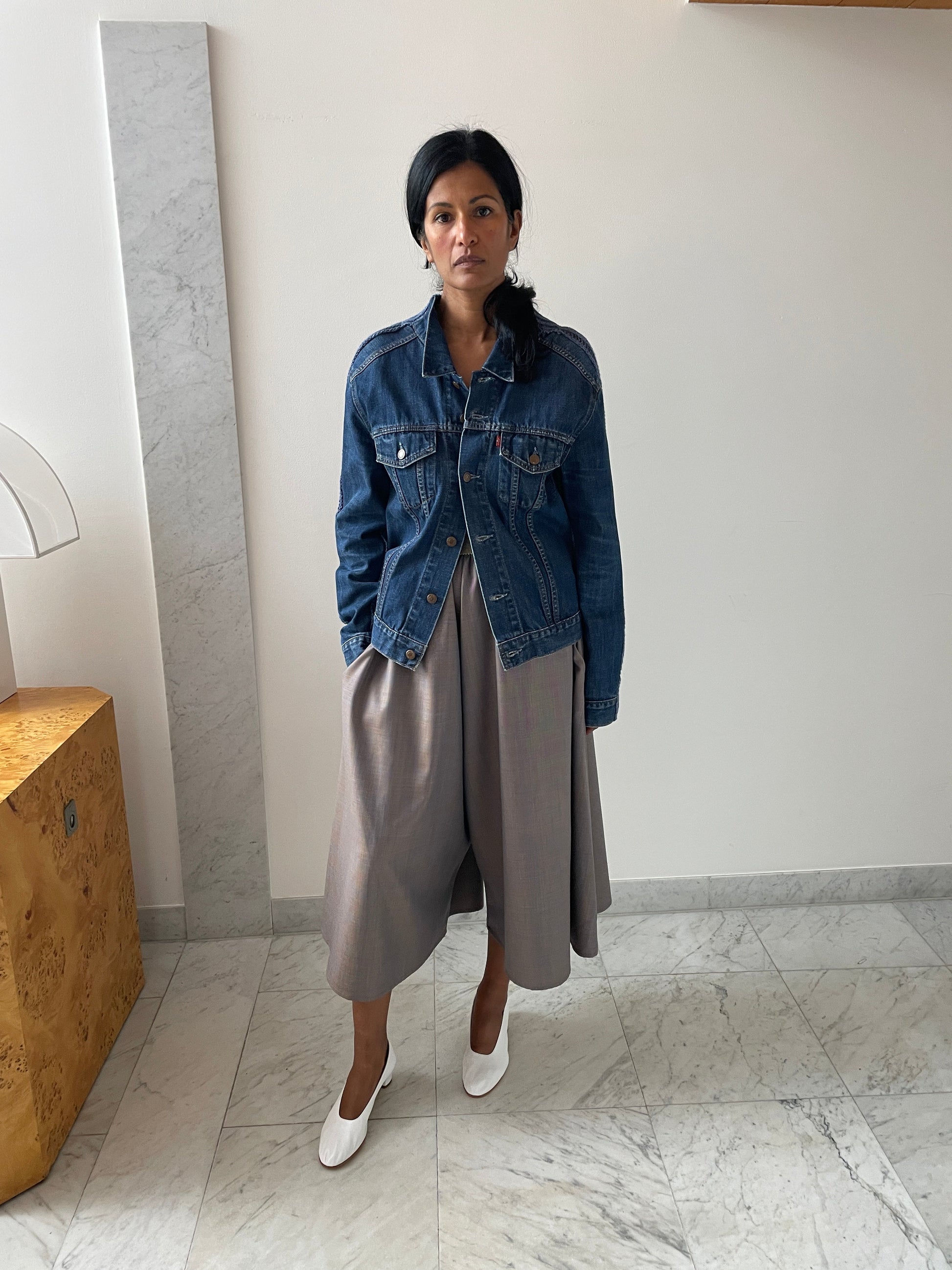 Cristaseya Jeansfrontpatent, Denim BLESS