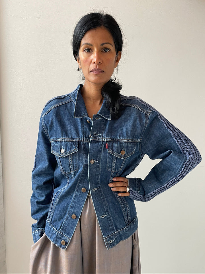 Cristaseya Jeansfrontpatent, Denim BLESS