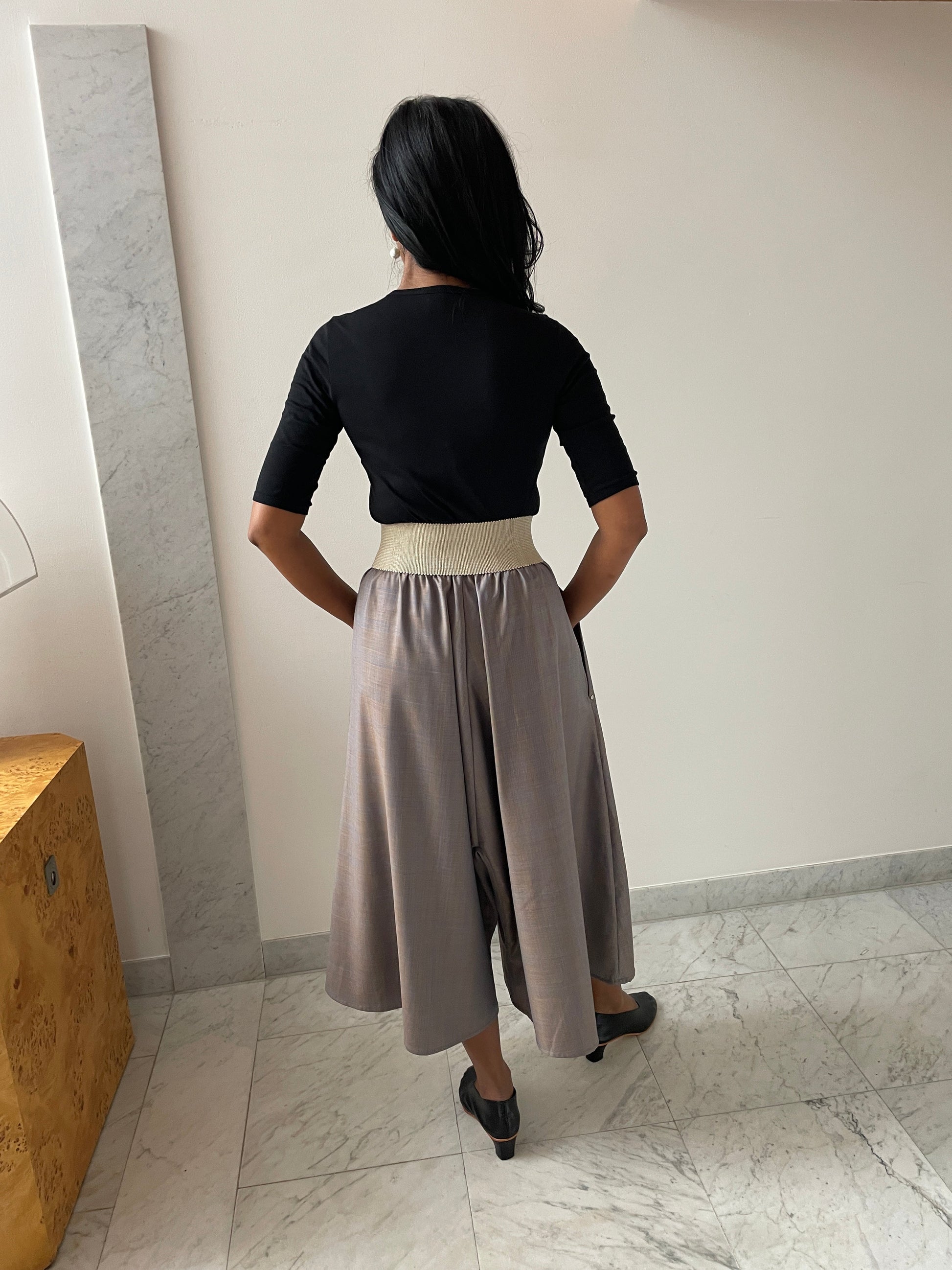 Zwickelrock Bermuda, Blue & Orange Checked BLESS