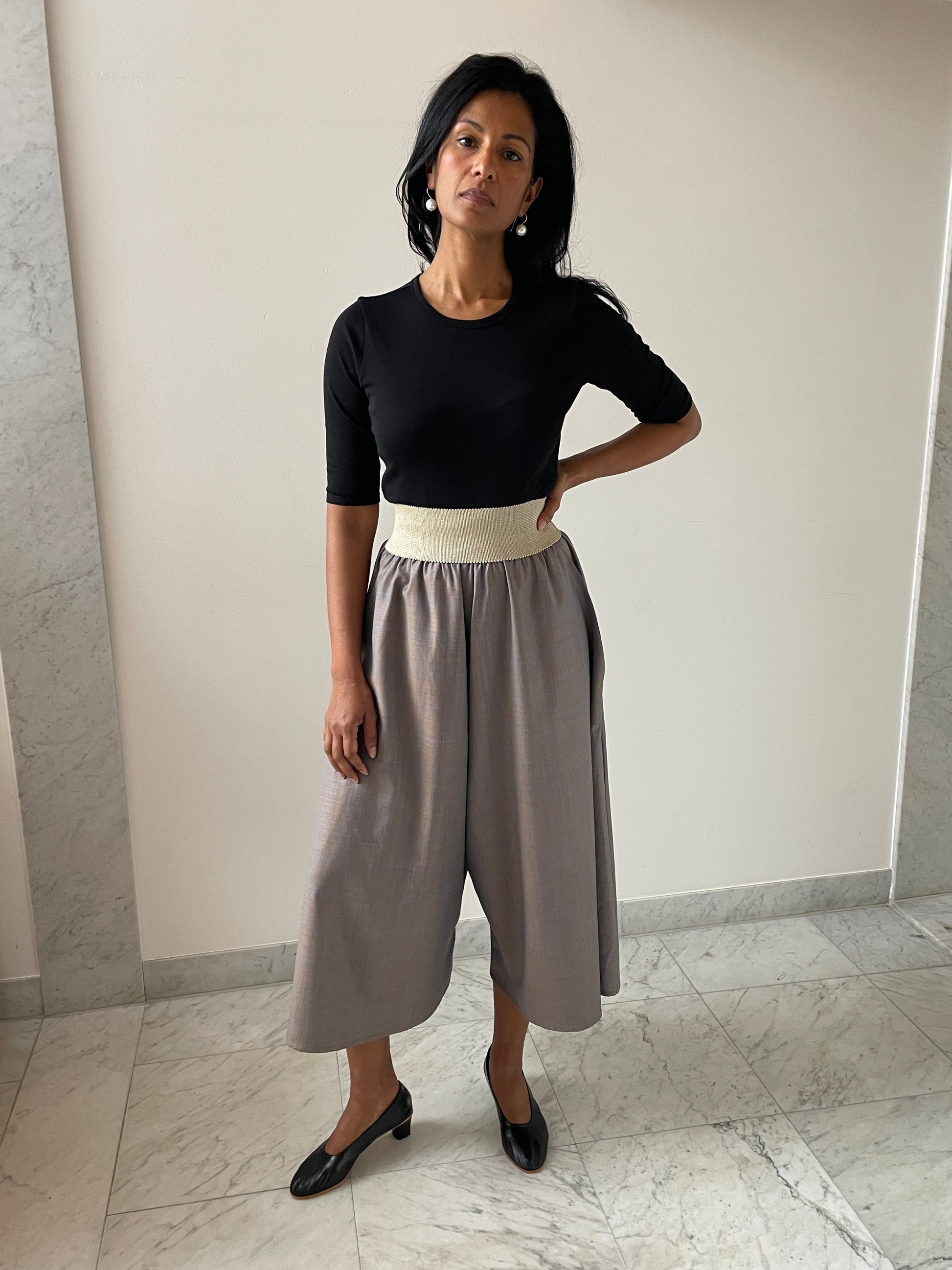 Zwickelrock Bermuda, Blue & Orange Checked BLESS