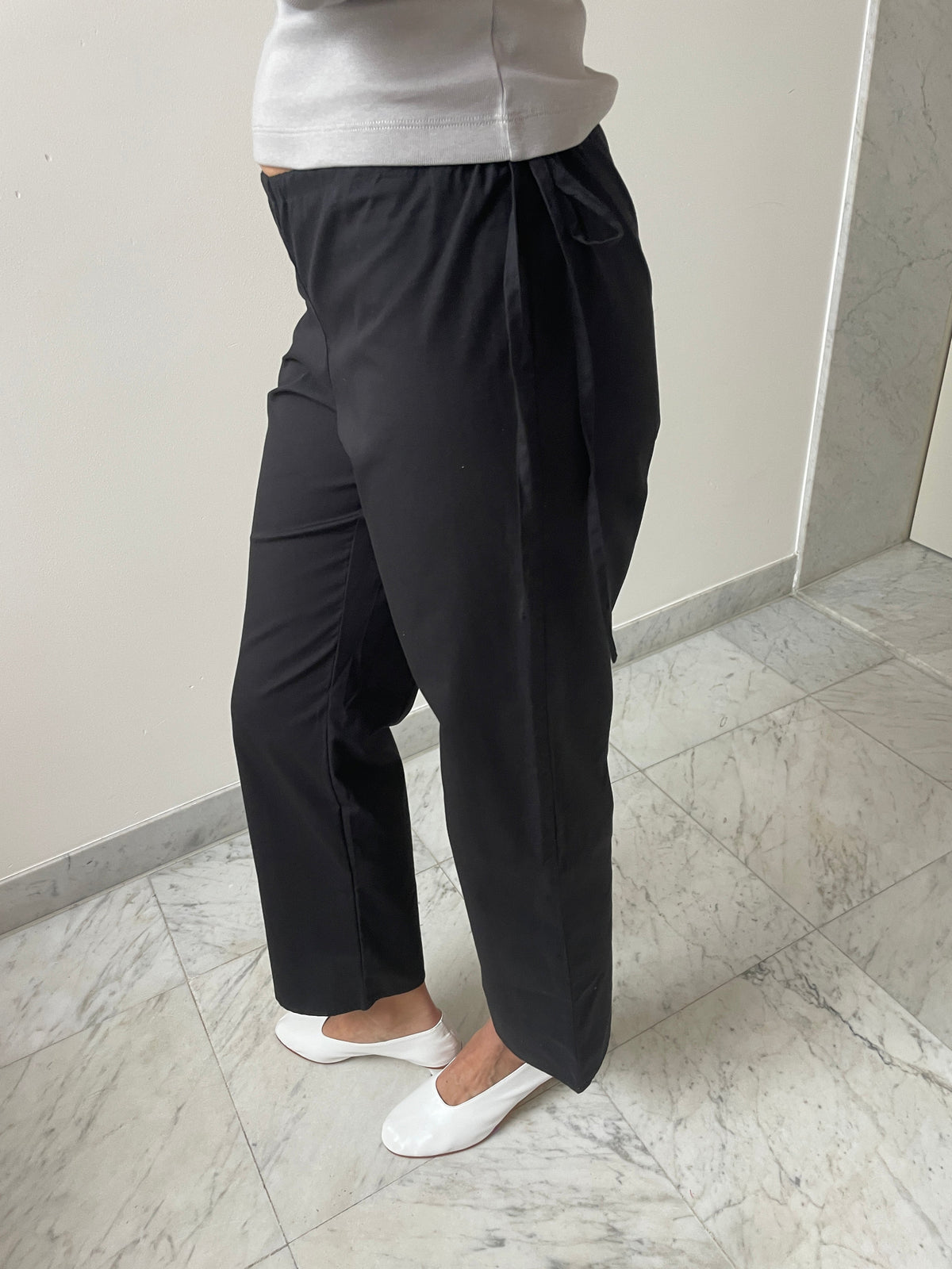 Tie Pants, Black Brooke Callahan