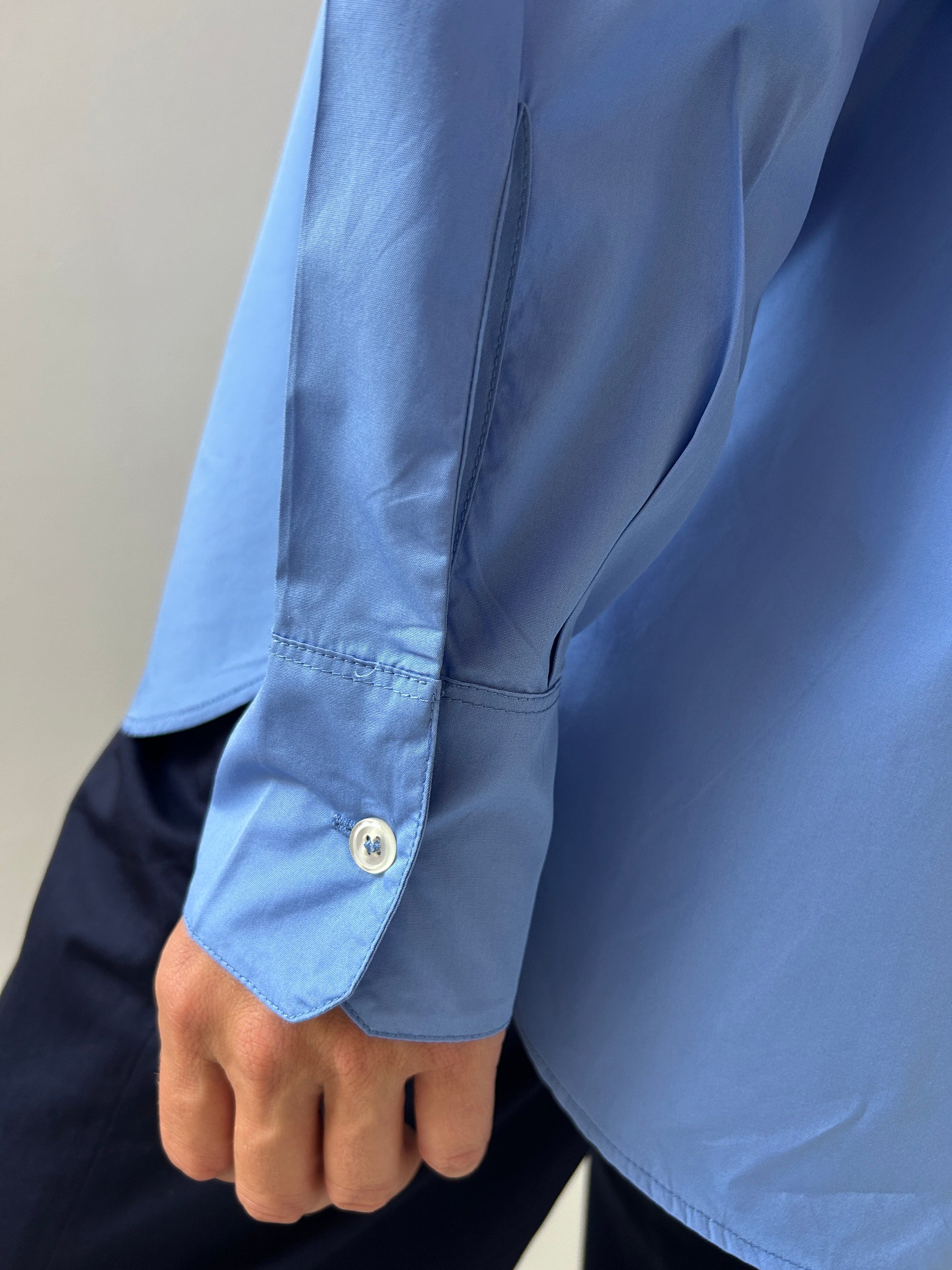 House Shirt, Blue CARMEN HOUSE SHIRT