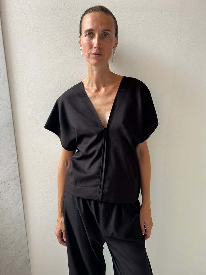 Dadar Top, Brown Black BASERANGE