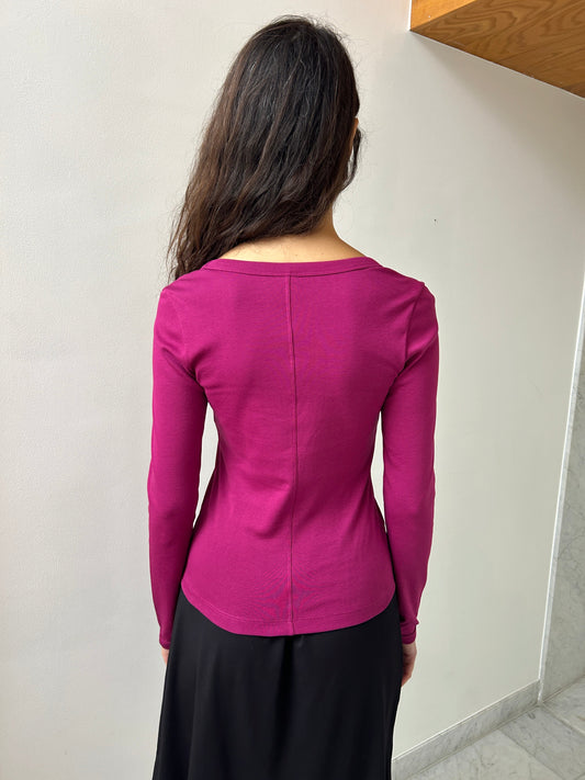 Dewi Longsleeve, Magenta FLORE FLORE