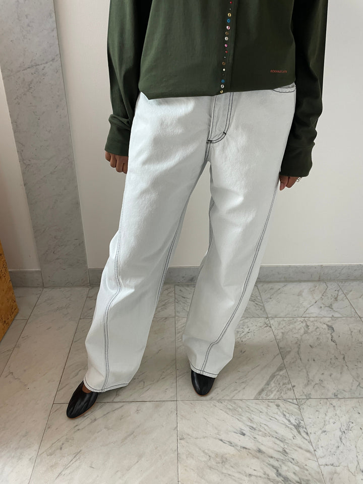 Bend Jean, Chalk ECKHAUS LATTA