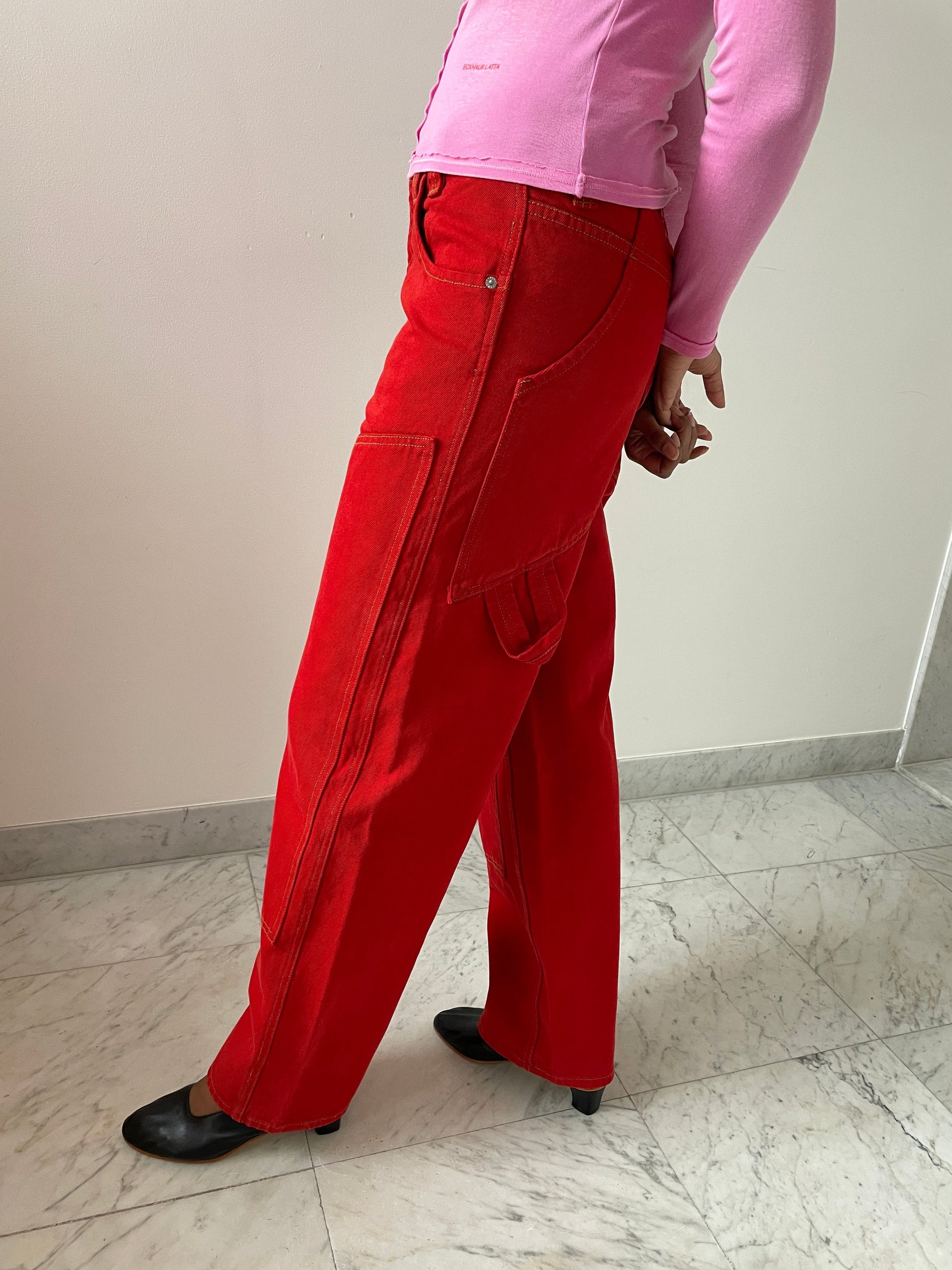 Double Knee Baggy Jean, Poppy ECKHAUS LATTA