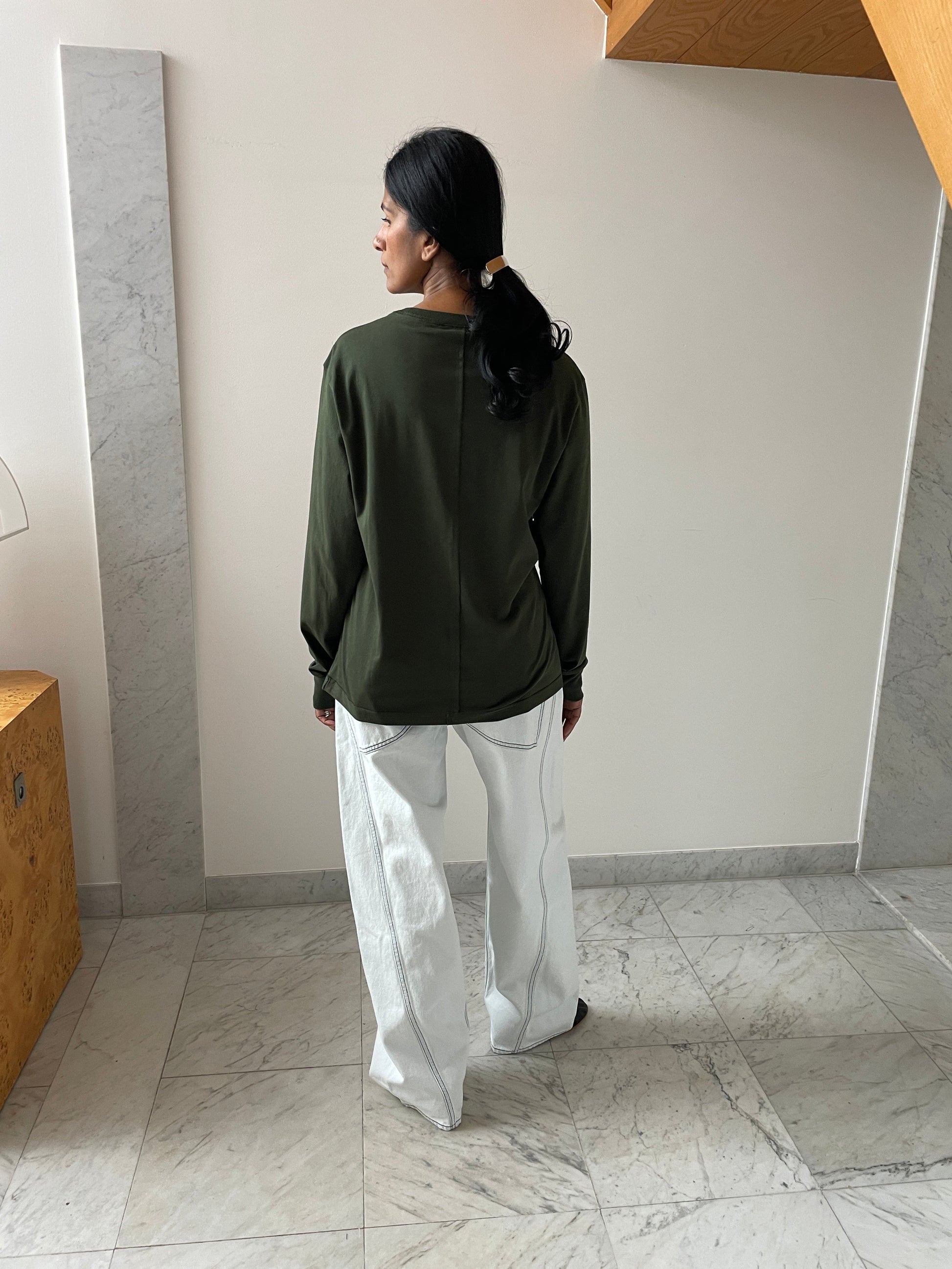 Lapped Long Sleeve, Glimmer ECKHAUS LATTA