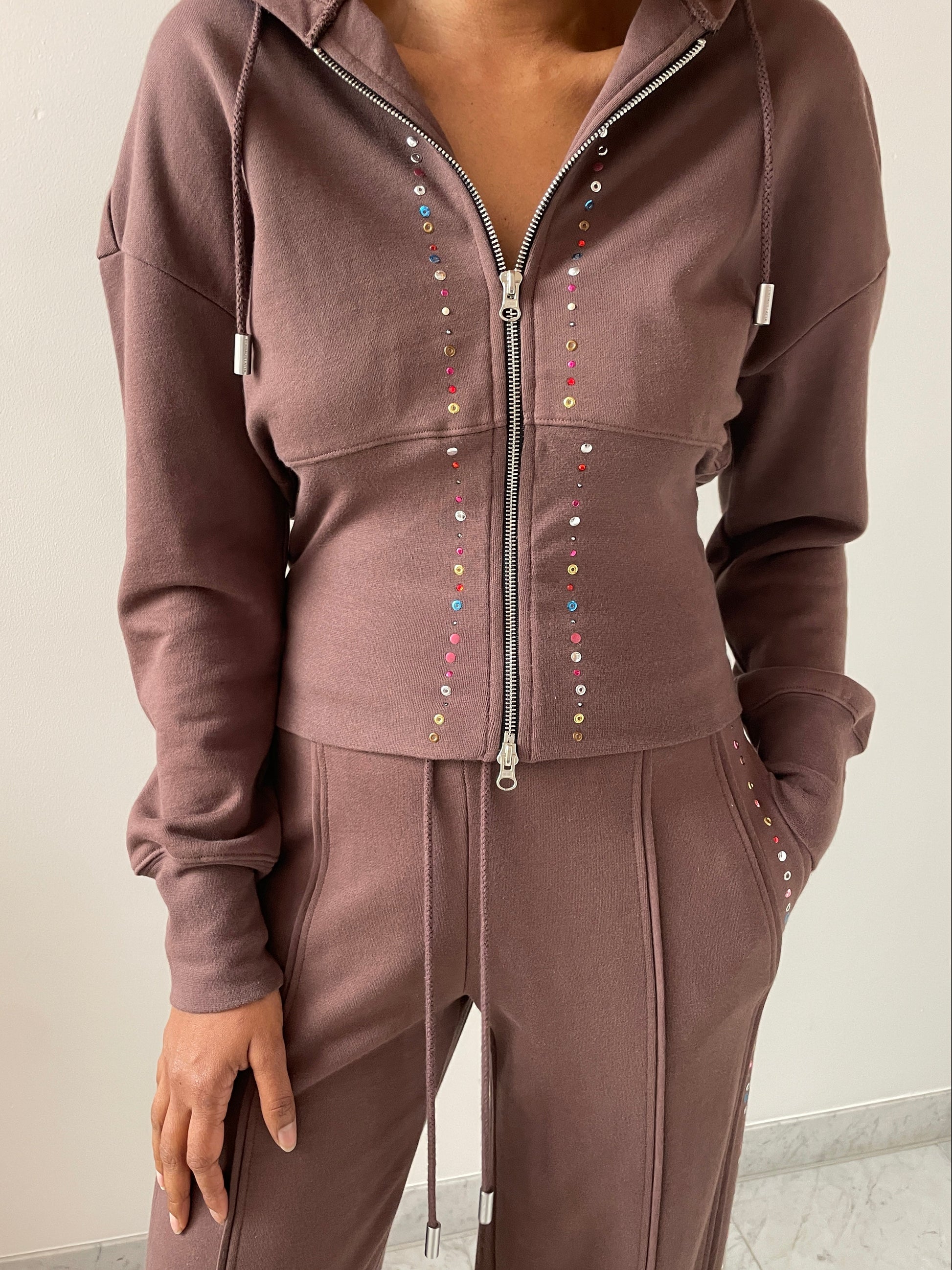 Snatched Hoodie, Bling ECKHAUS LATTA