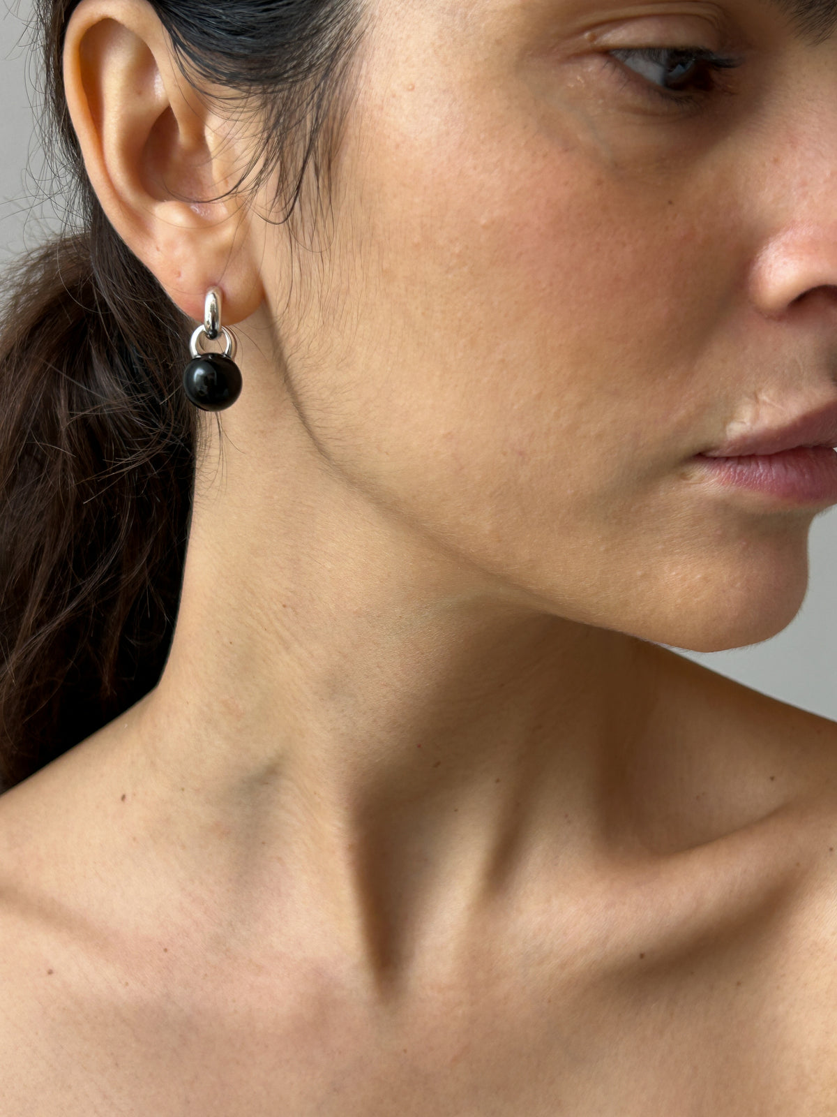 Everyday Earrings, Onyx