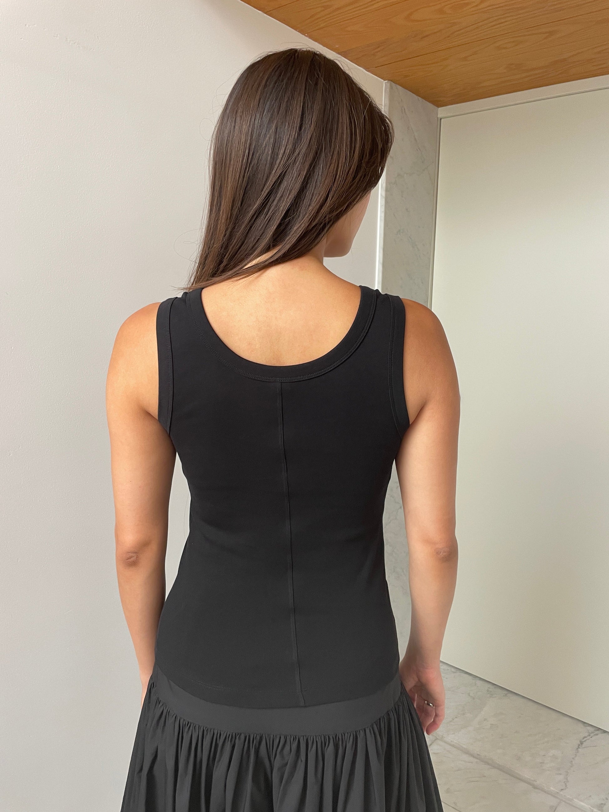 Hillie Tank, Black FLORE FLORE