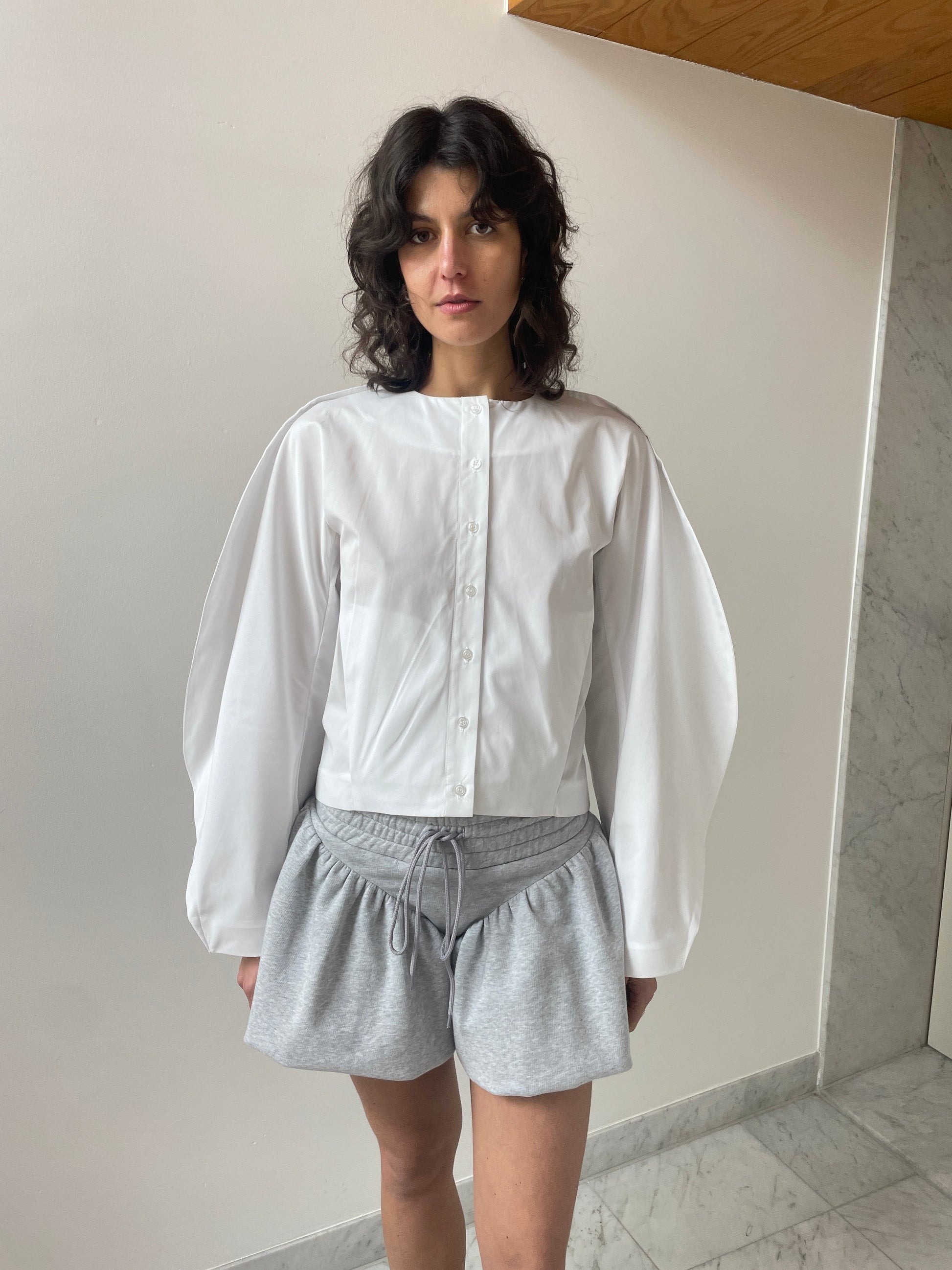 Eline Shirt, White Fidan Novruzova