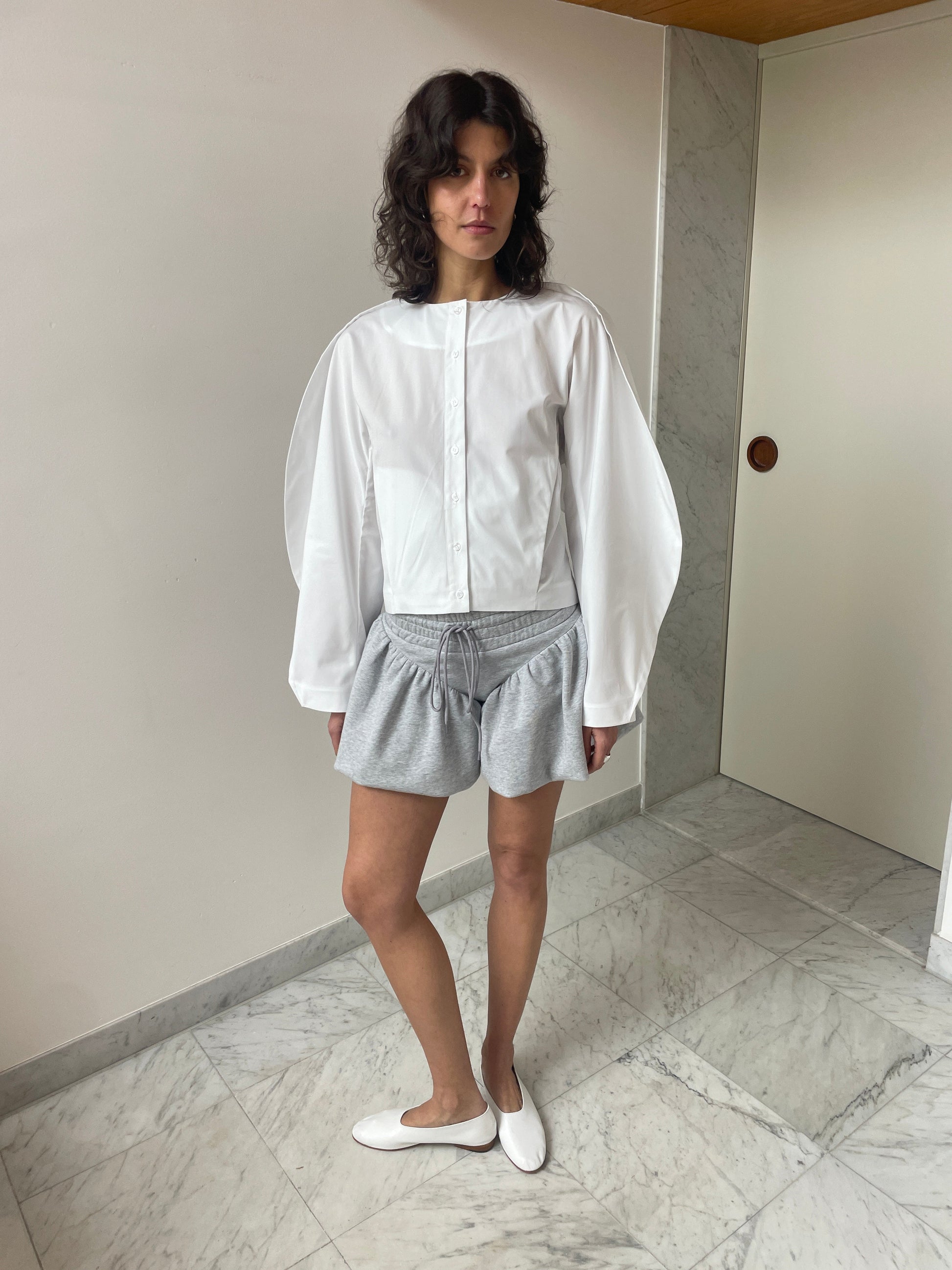 Eline Shirt, White Fidan Novruzova