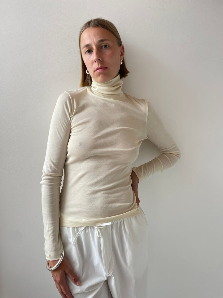 Dinah Turtleneck LW, Off White FLORE FLORE
