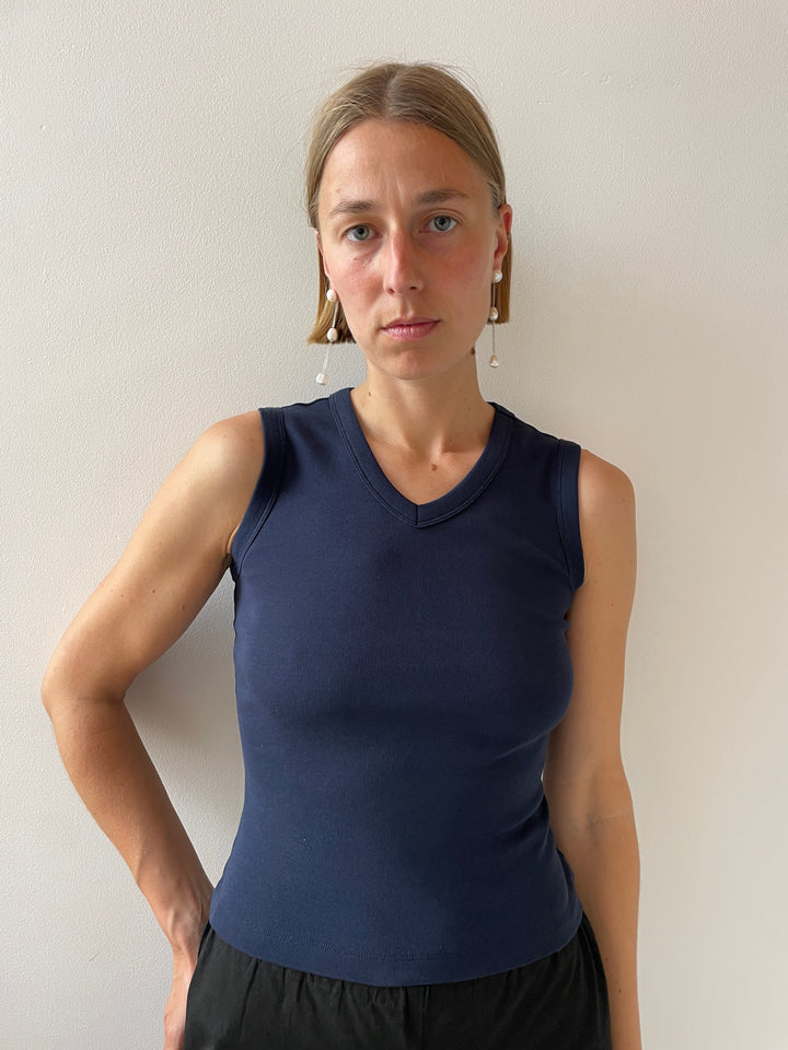 Jill Tank, Navy FLORE FLORE