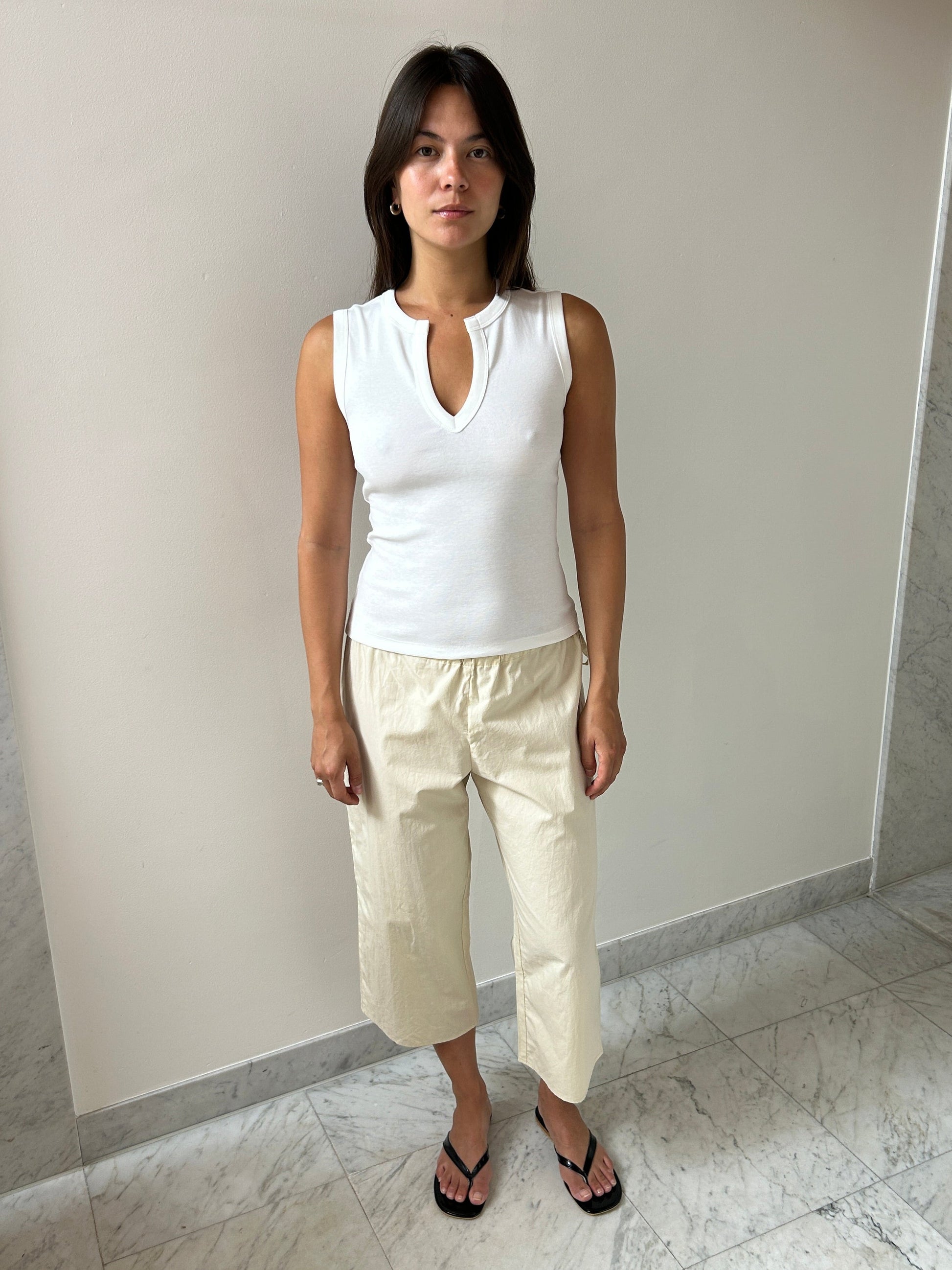 Iman Tank, White FLORE FLORE