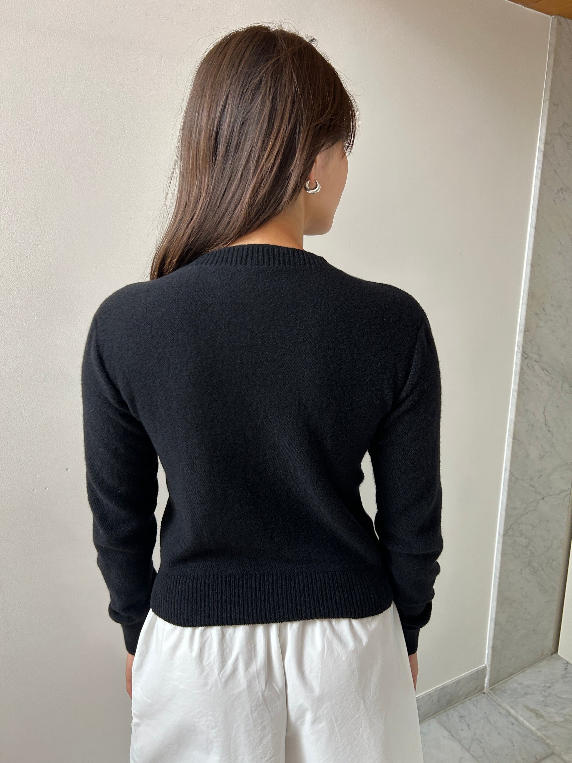 Tier Sweater, Black BASERANGE