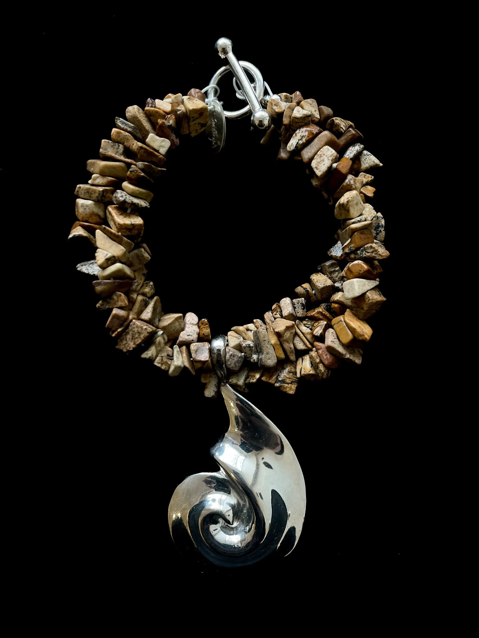 Cata Bracelet, Sand Jasper SANTANGELO