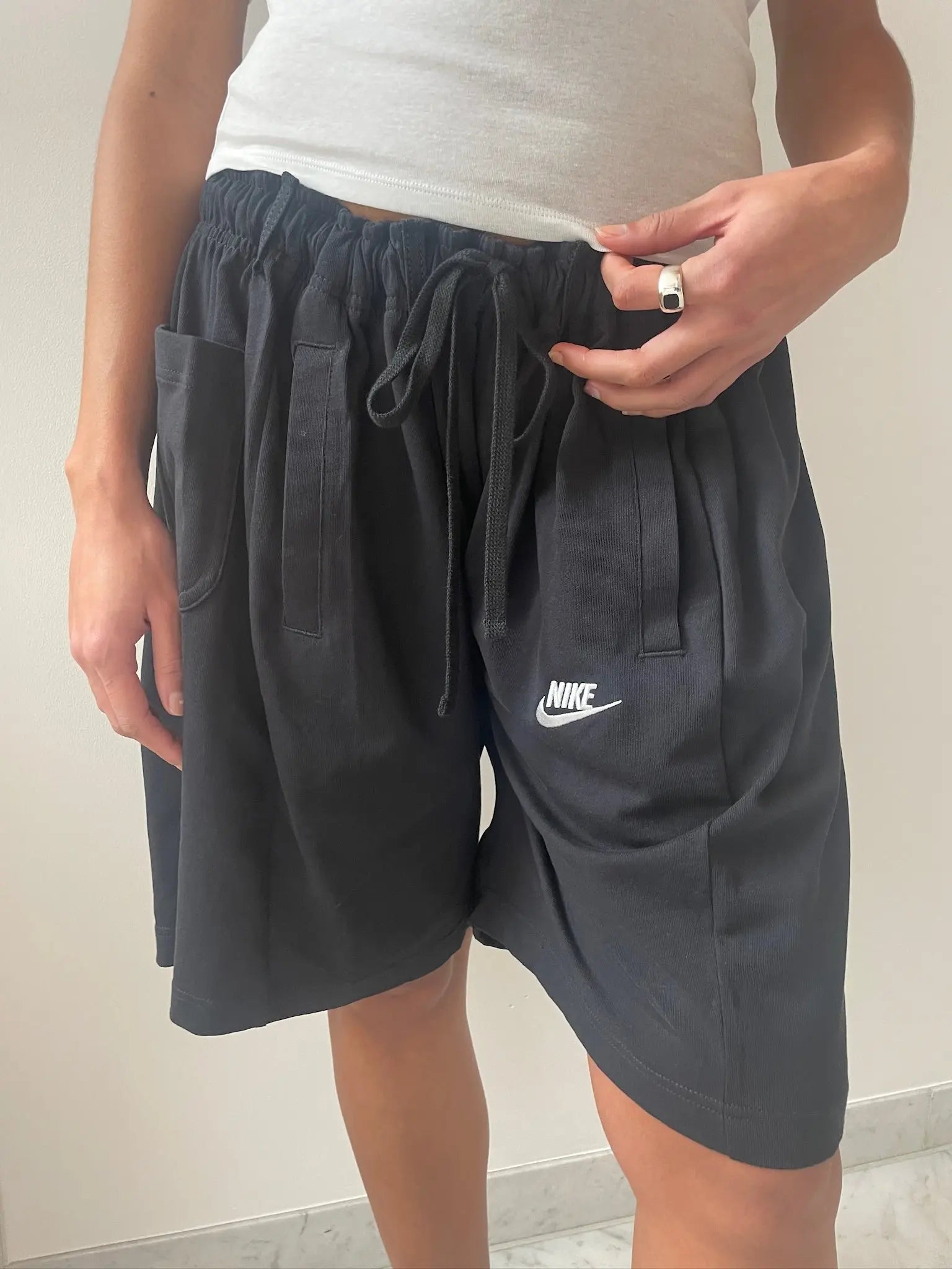 Overjoggingshorts, Black / Black BLESS