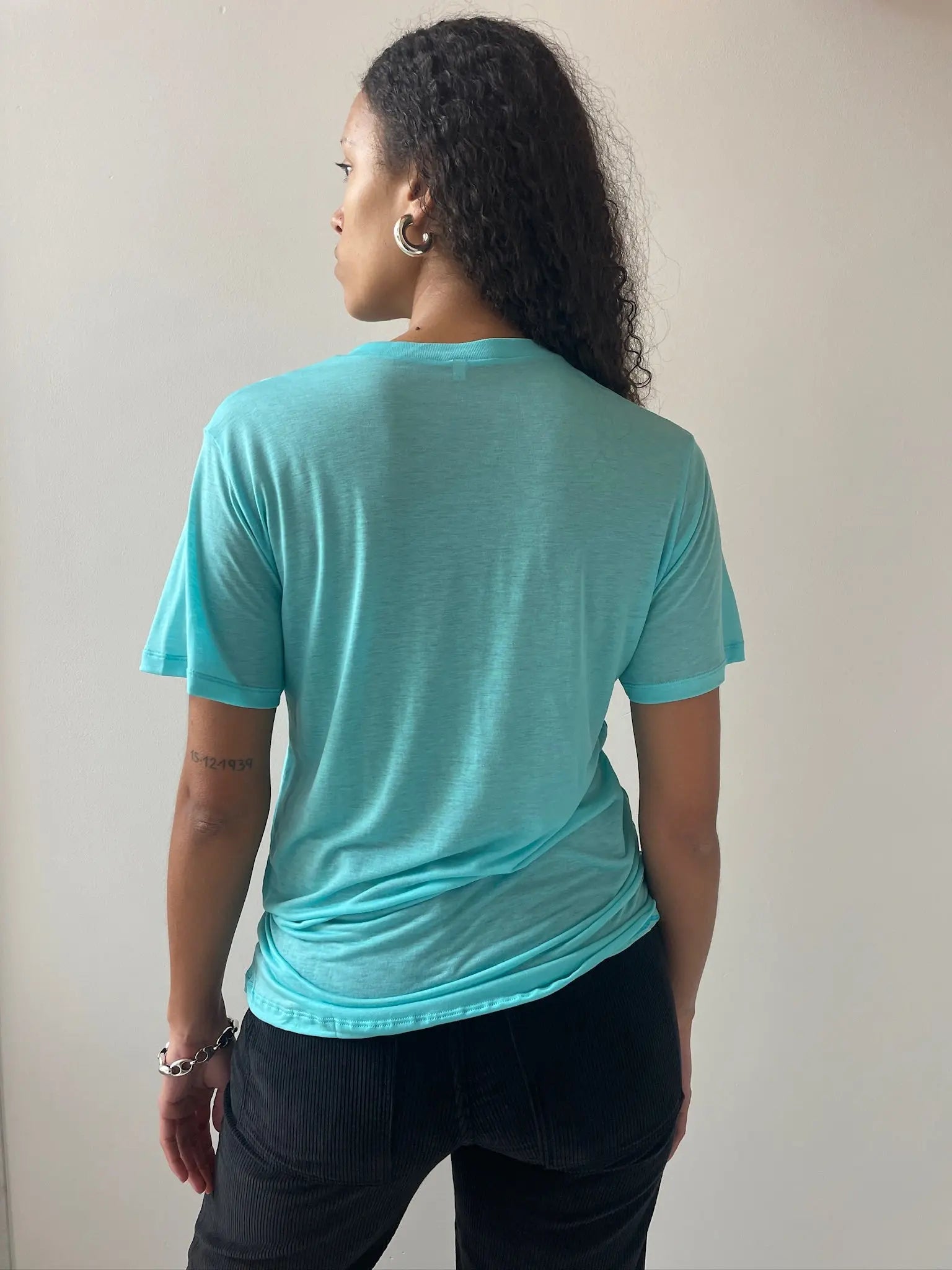 Tee Shirt, Charles Turquoise BASERANGE