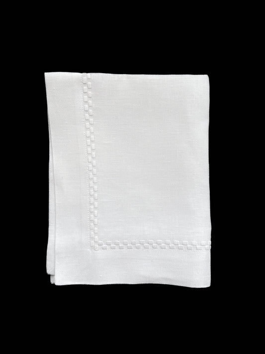 Ricamo Lino Dining Set, Optic White Chiarastella Cattana