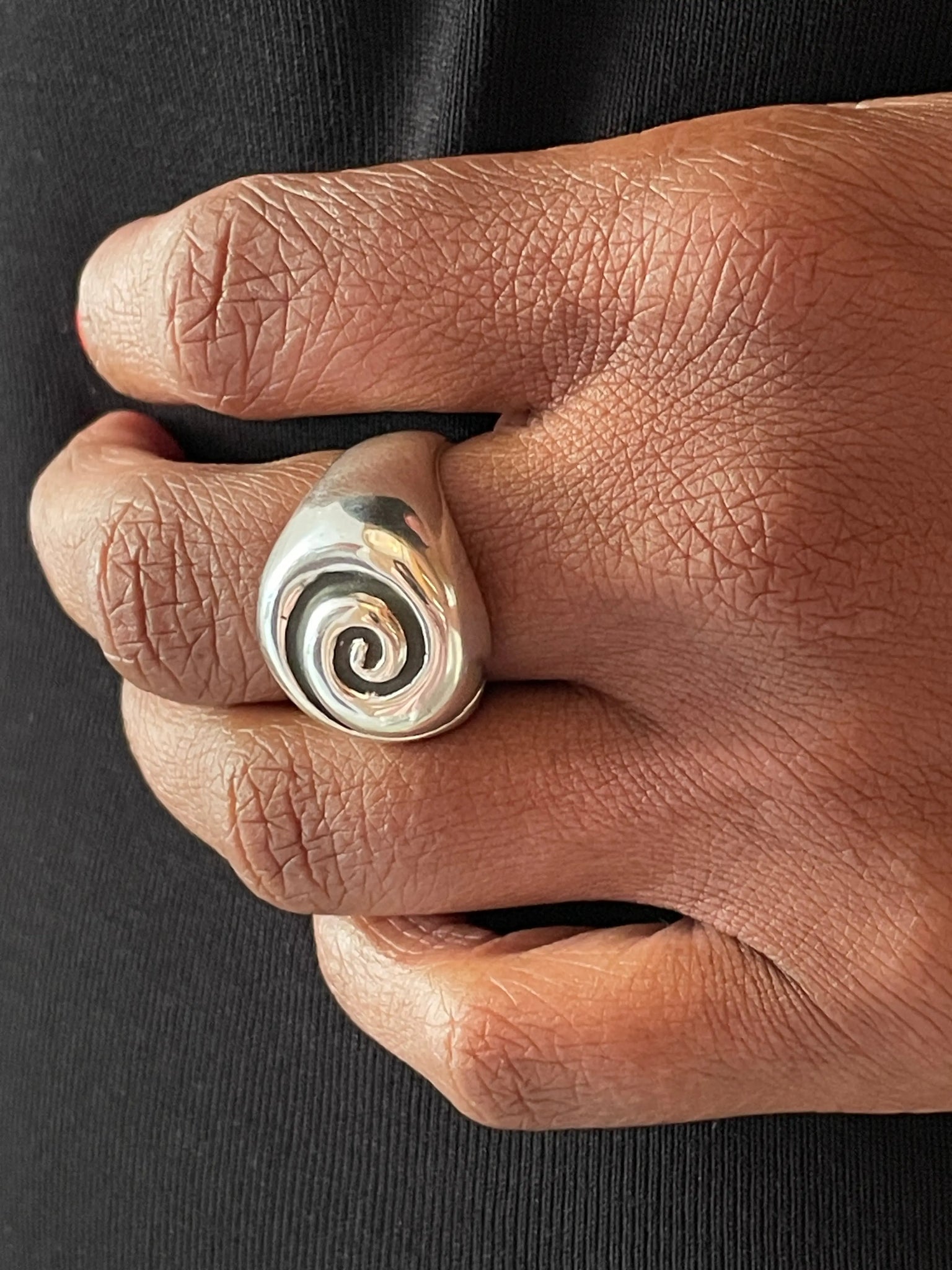 Nautilus Ring, Silver SOPHIE BUHAI