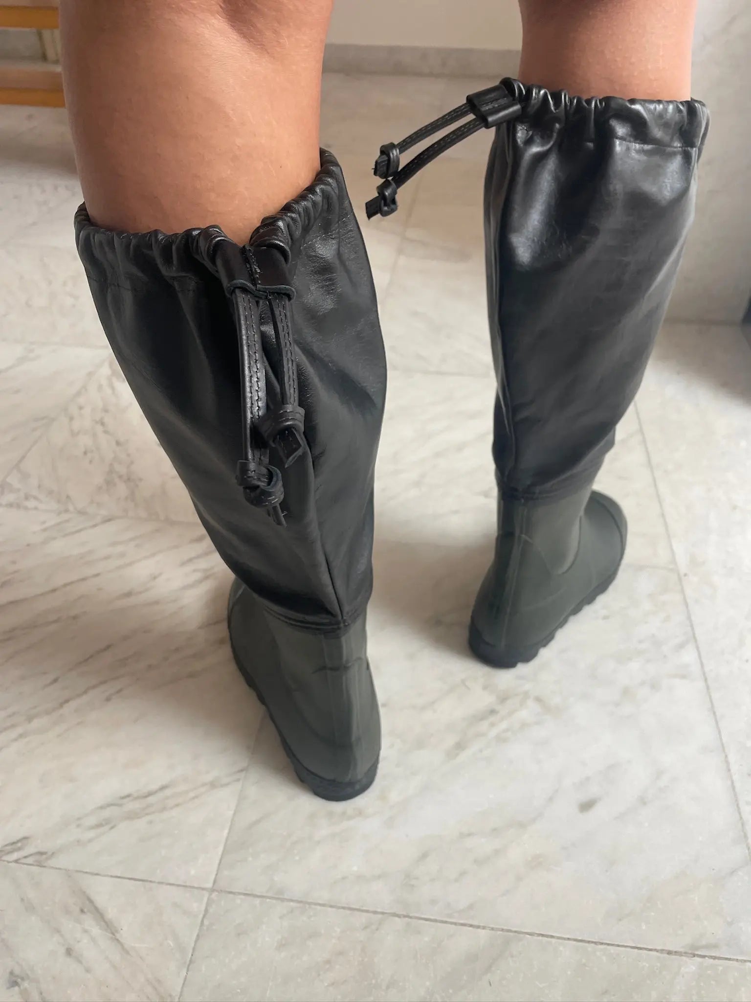 Farmer Rain Boots, Forest Black RIER