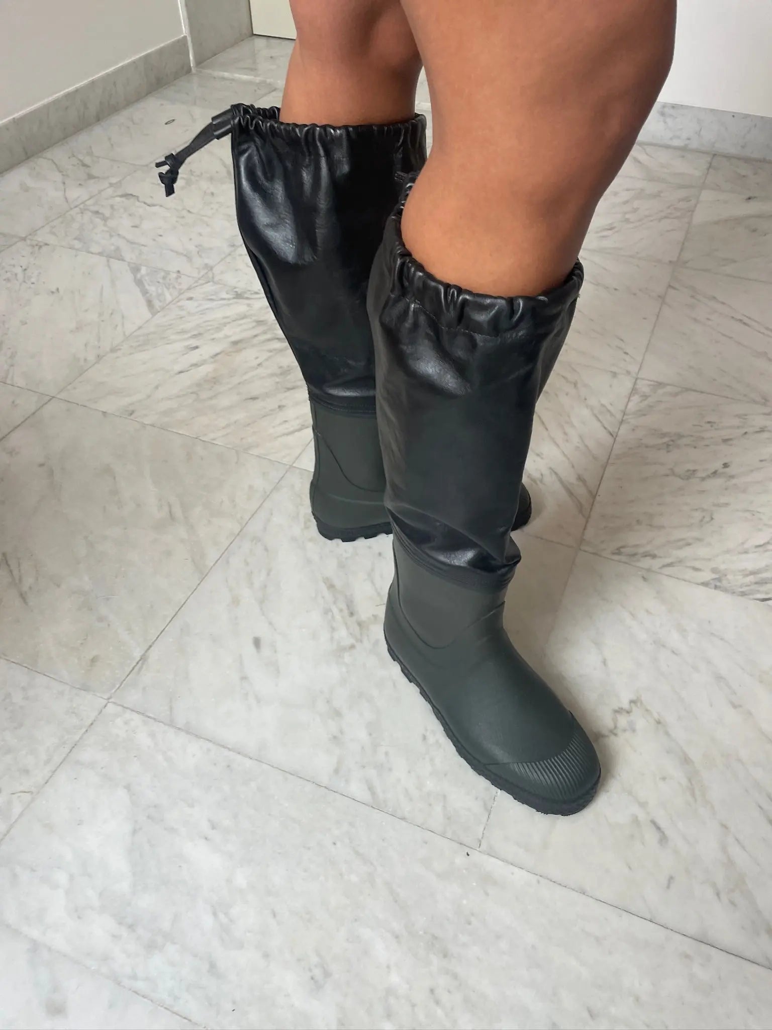 Farmer Rain Boots, Forest Black RIER