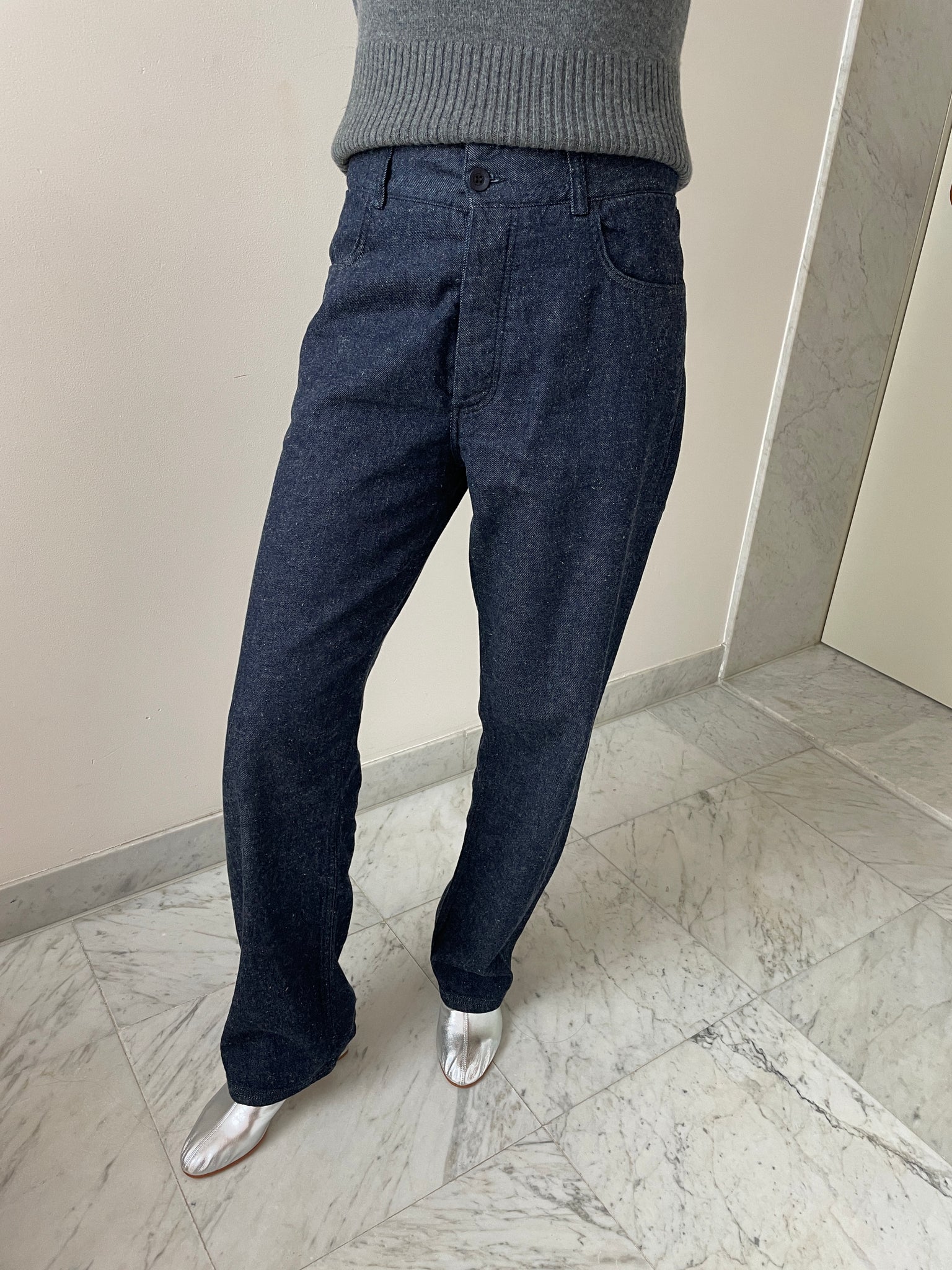 Tajo Pants, Blue Denim