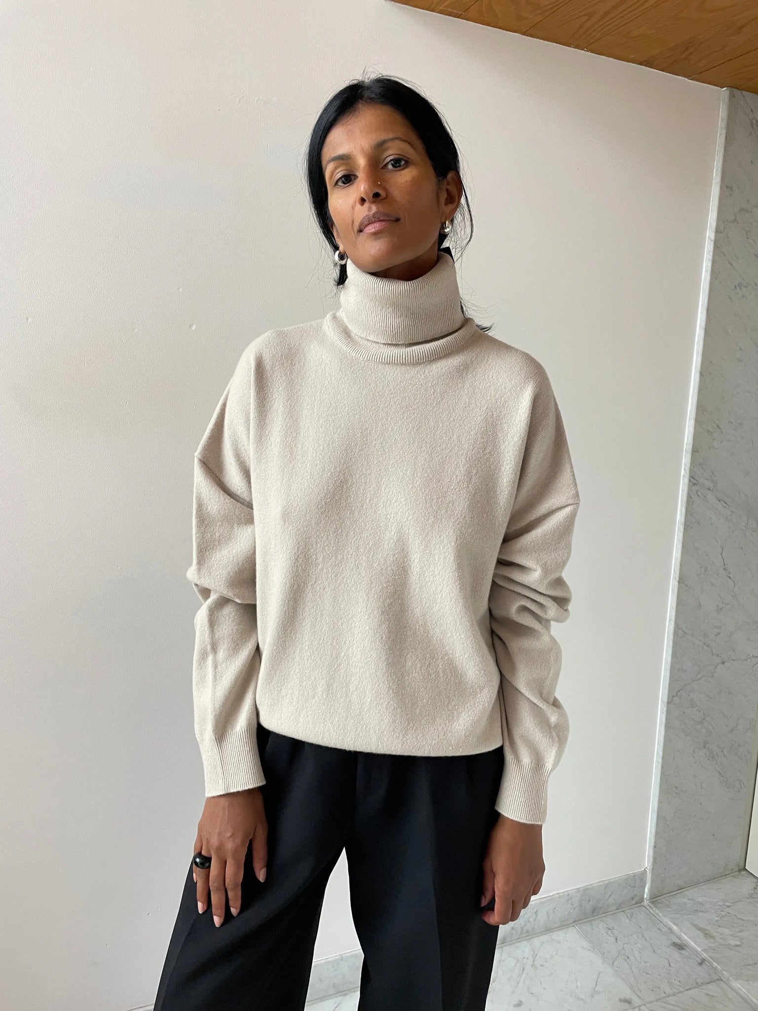 Jill, Eggshell EXTREME CASHMERE