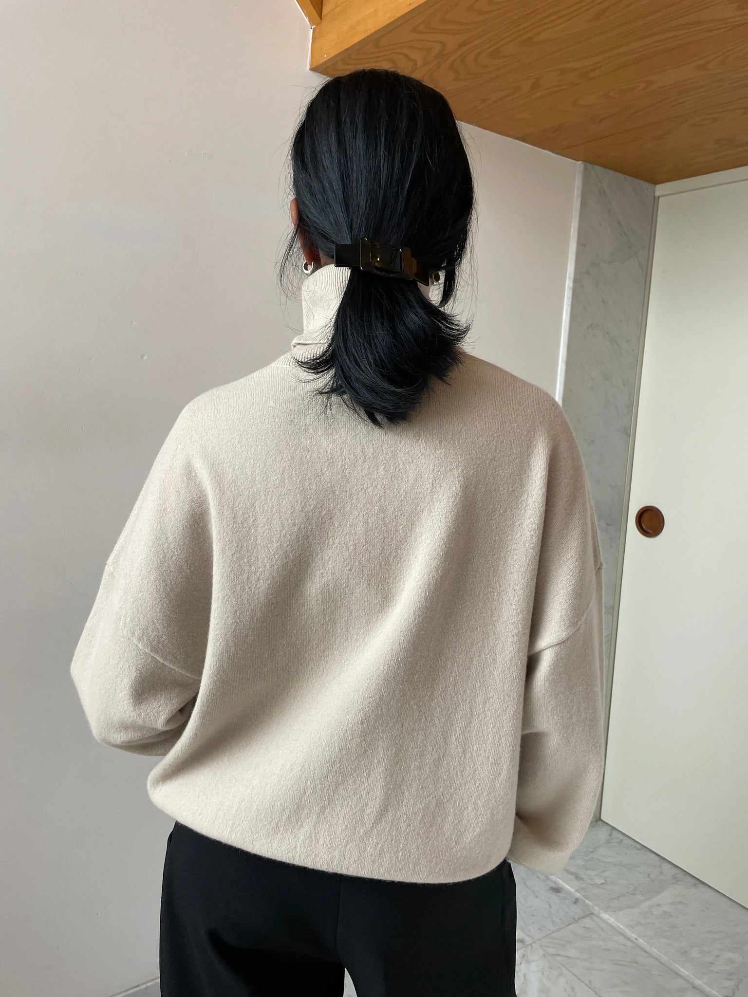 Jill, Eggshell EXTREME CASHMERE