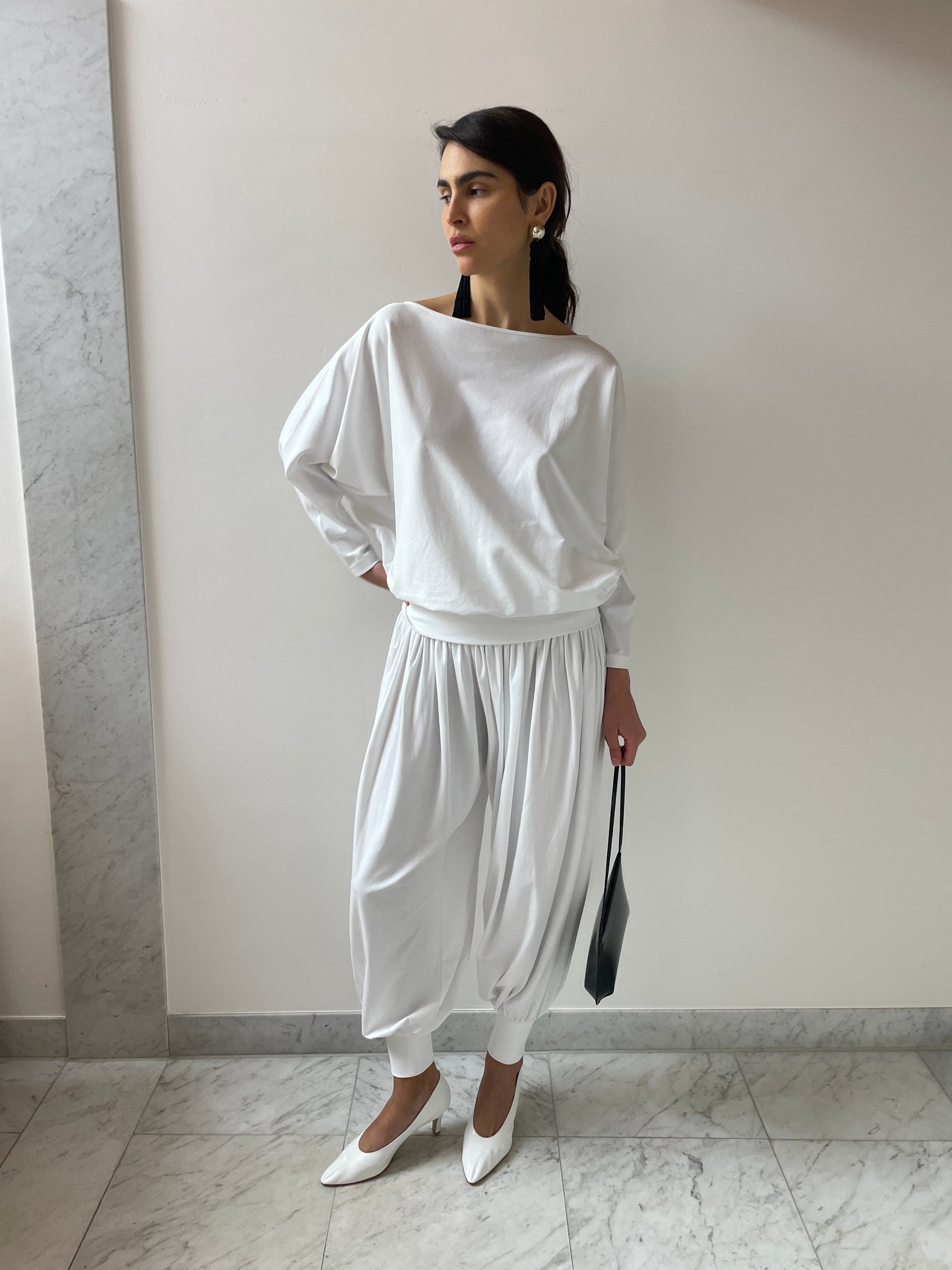 Helena Dress, White LAMIA LAGHA