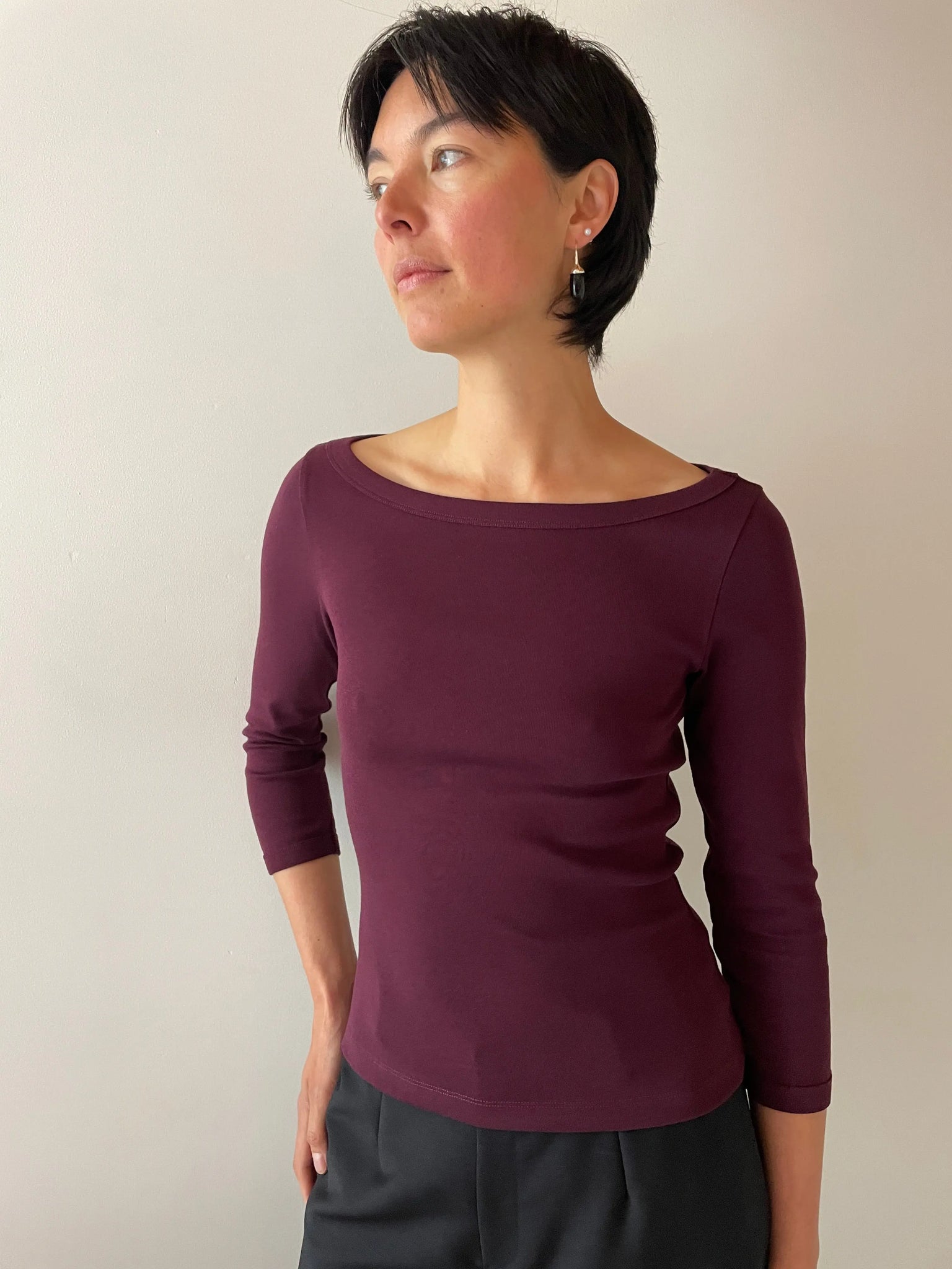 Steffi Tee, Plum FLORE FLORE