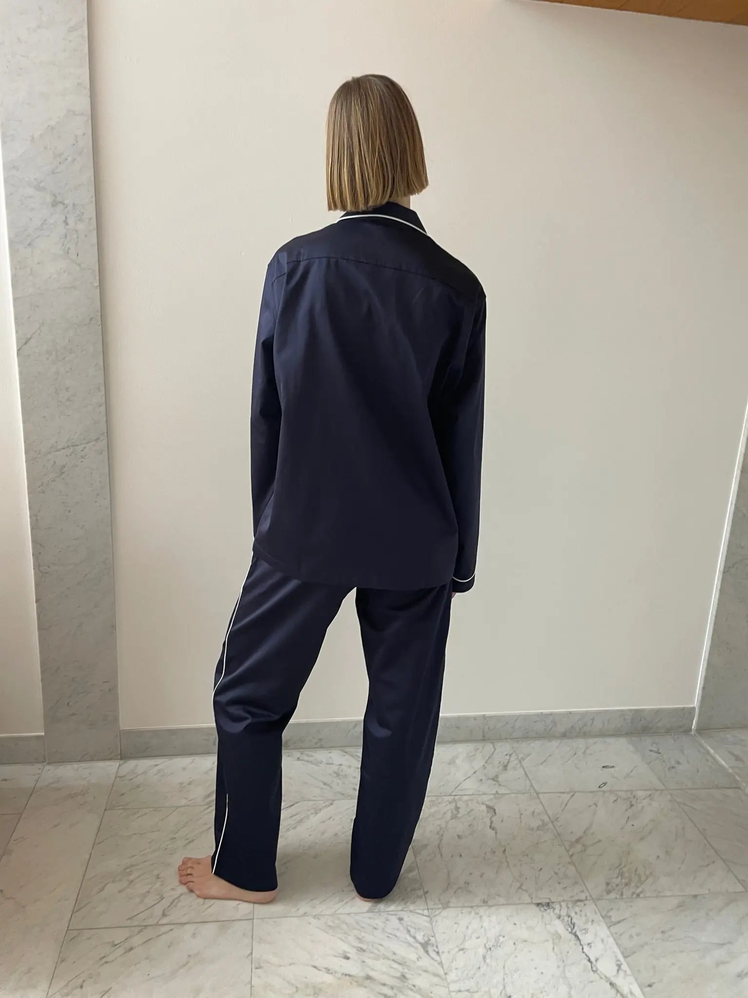 Long-sleeved Pyjama Shirt, Chelsea TEKLA