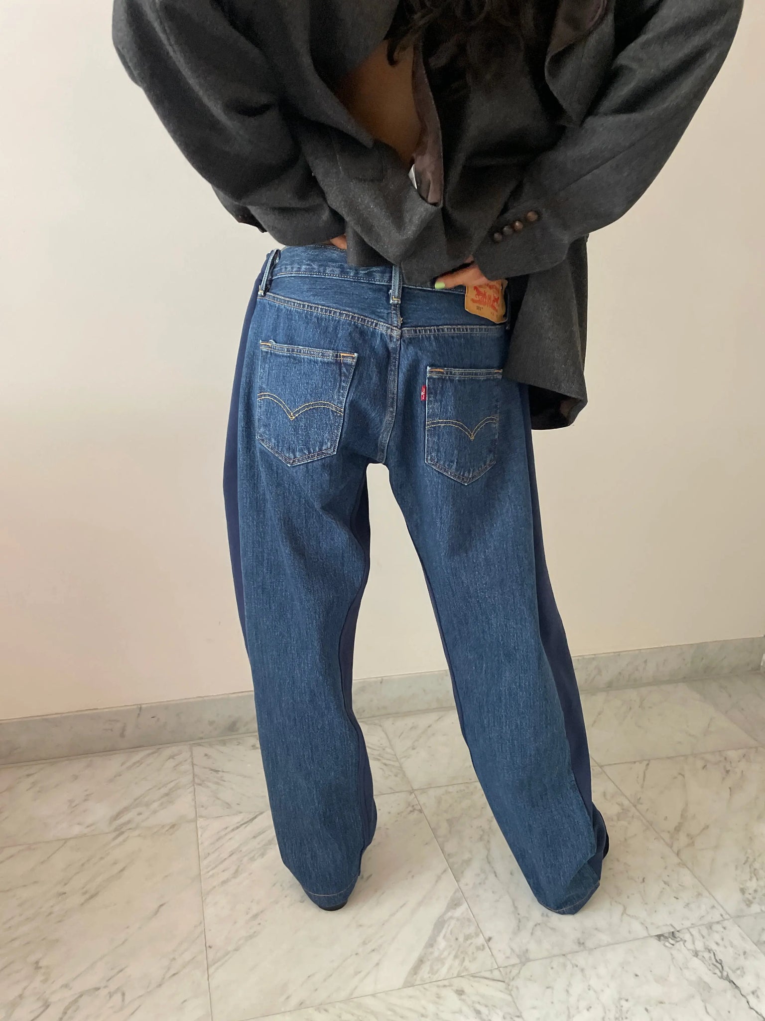 Overjoggingjeans, Navy / Indigo Denim BLESS